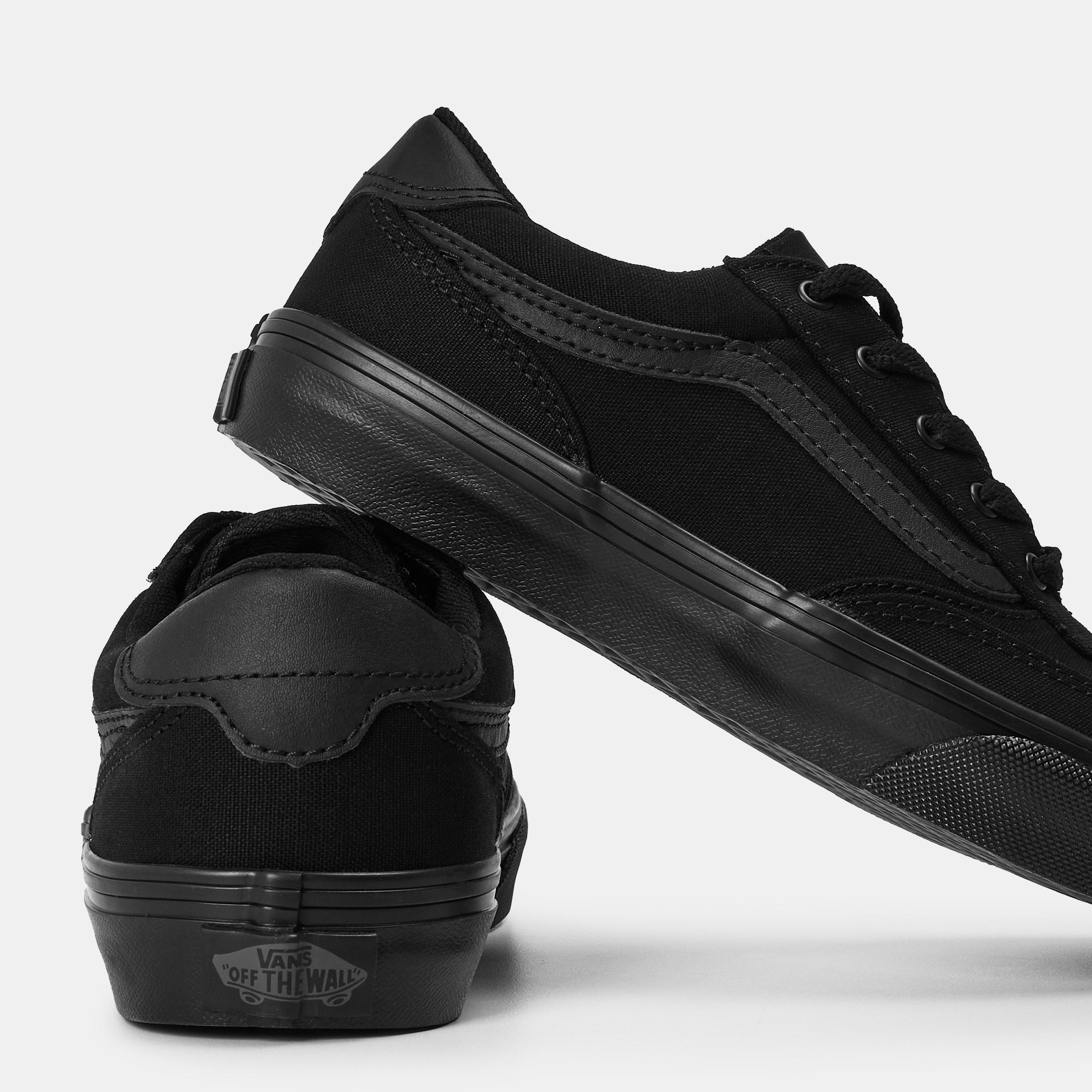 Black BKA - Vans - Kids' Brooklyn Canvas Trainers - 3