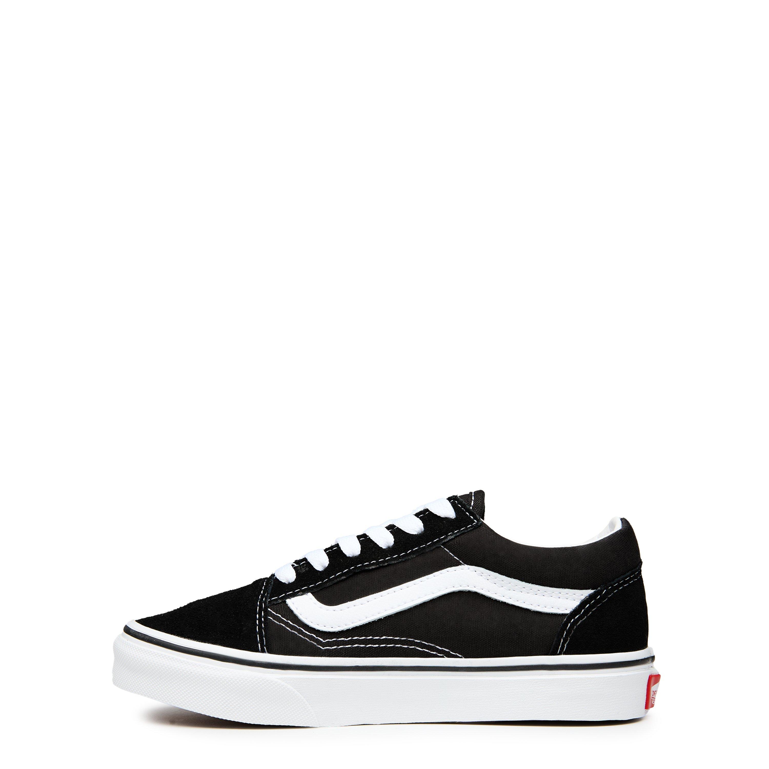 Preto/Branco - Vans - Old Skool Shoes Junior - 2