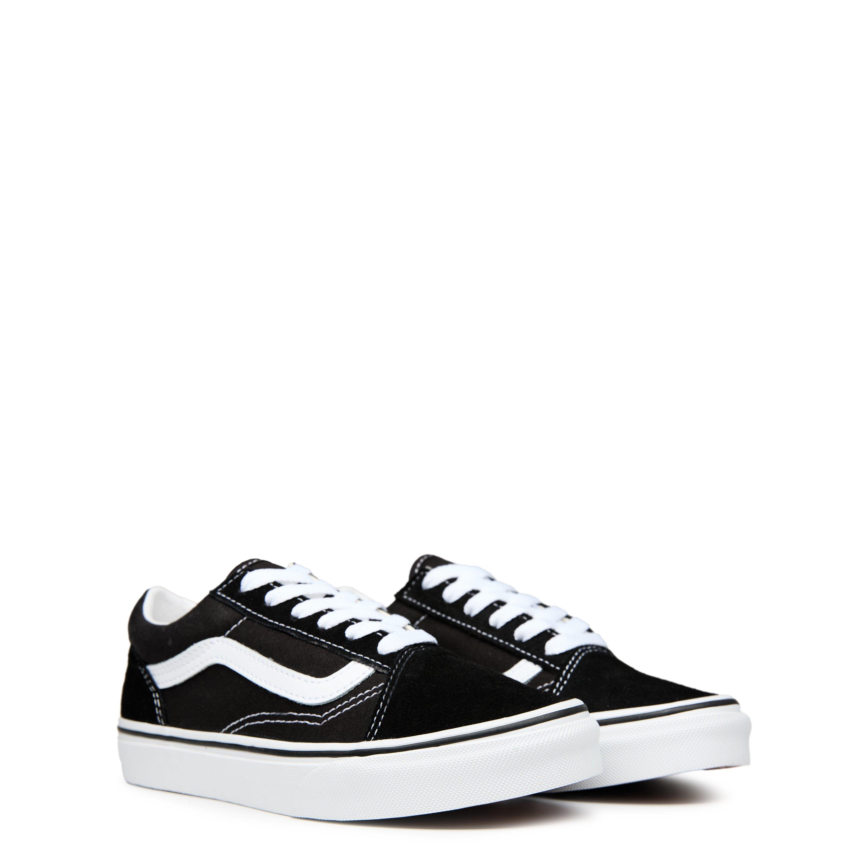 Preto/Branco - Vans - Old Skool Shoes Junior - 3