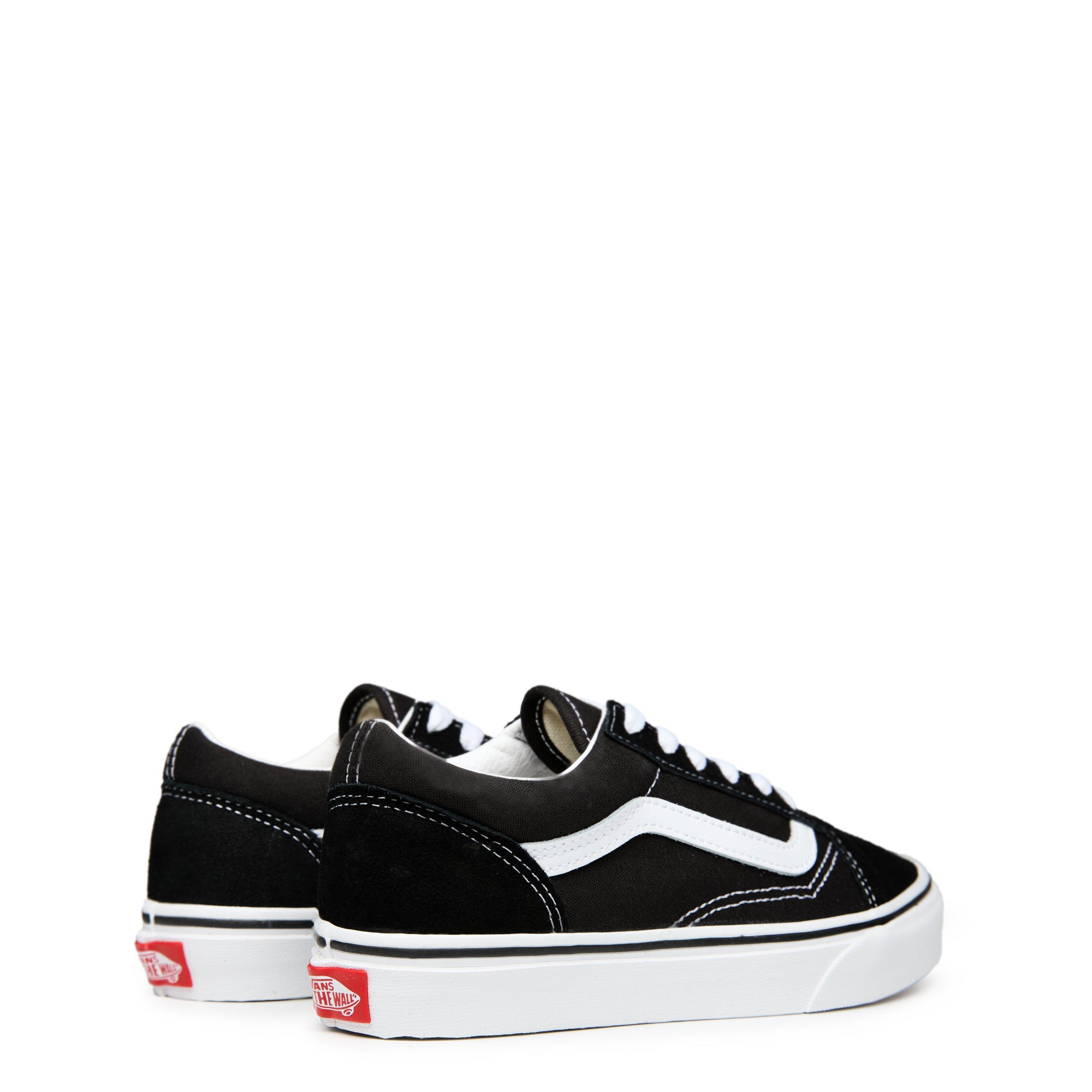 Preto/Branco - Vans - Old Skool Shoes Junior - 4