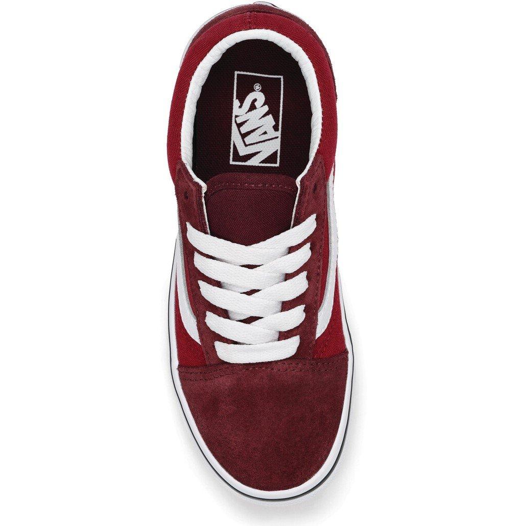 Burgundy BRD - Vans - Old Skool Shoes Junior - 2