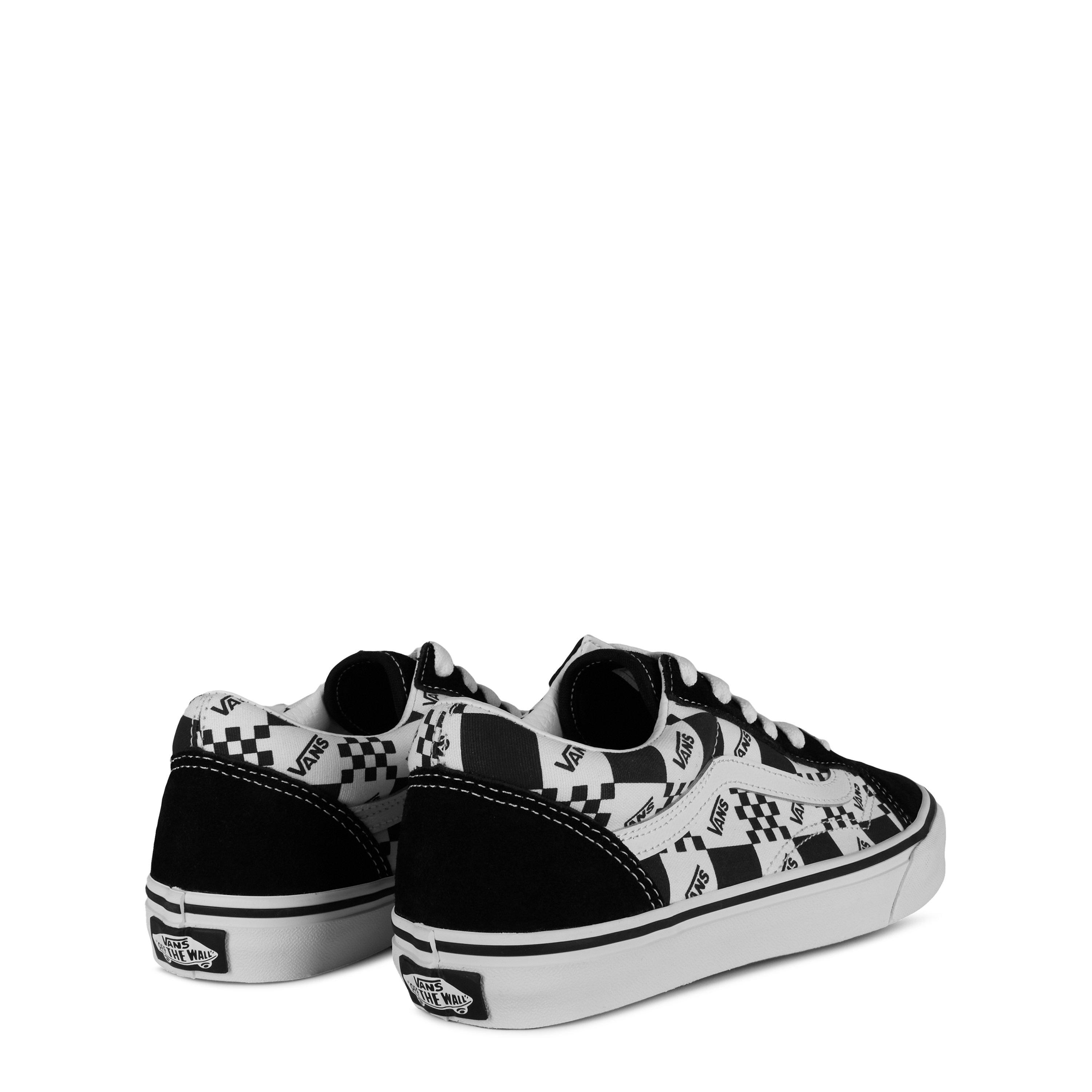 Black/White - Vans - Old Skool Shoes Junior - 4