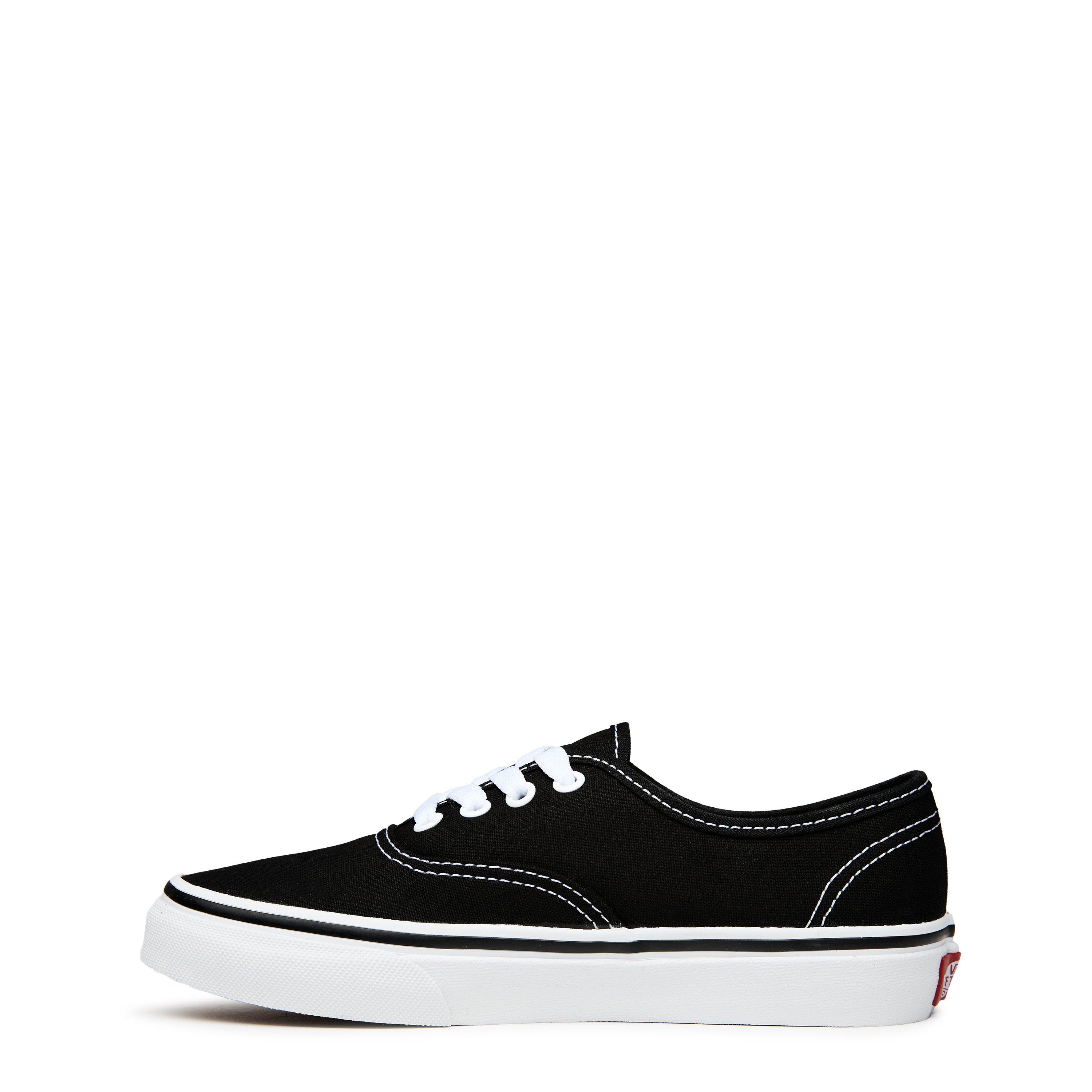 Black/White - Vans - Authentic Trainers Juniors - 2