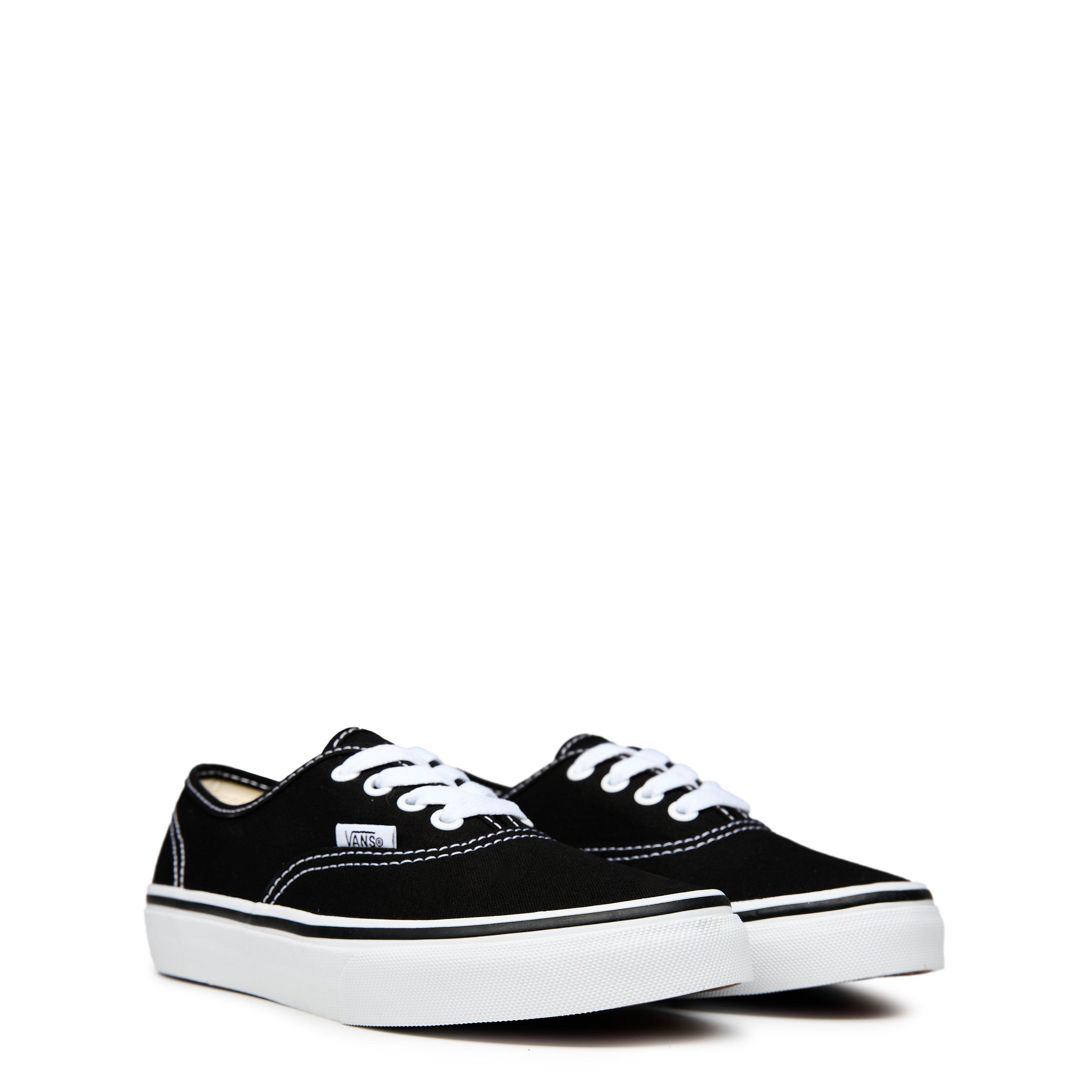 Black/White - Vans - Authentic Trainers Juniors - 3