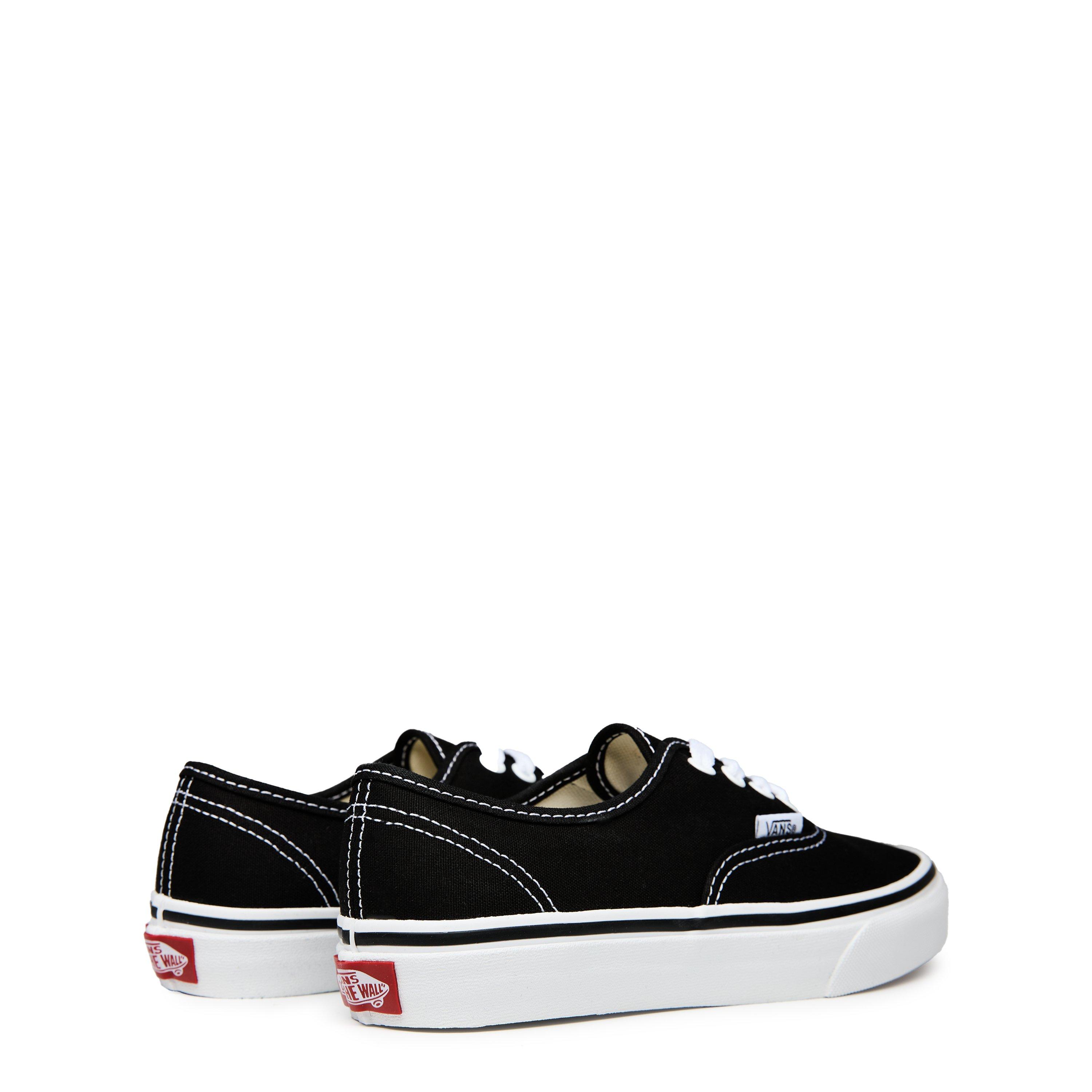 Black/White - Vans - Authentic Trainers Juniors - 4