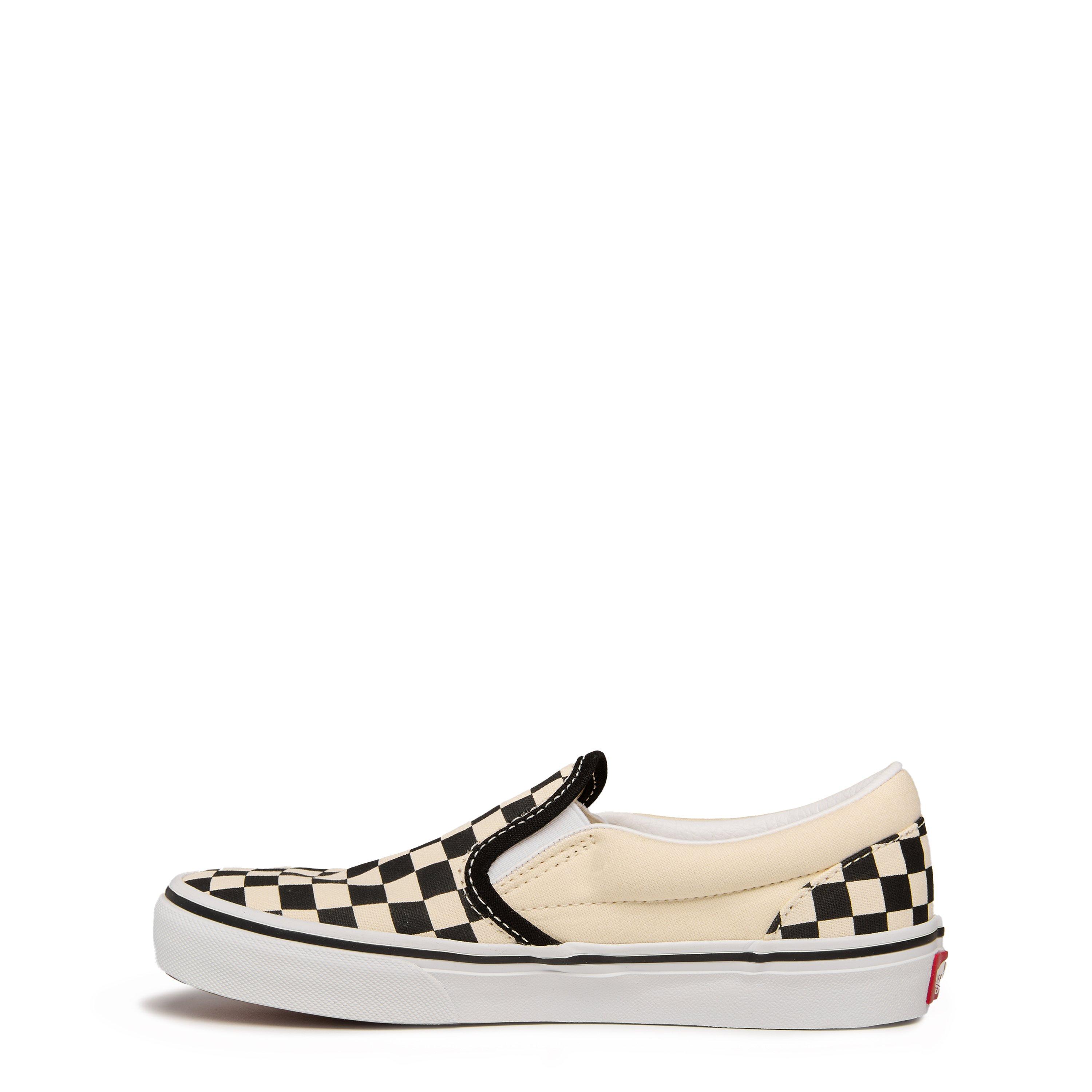 Black/White - Vans - Check Slip-on Shoes Juniors - 2
