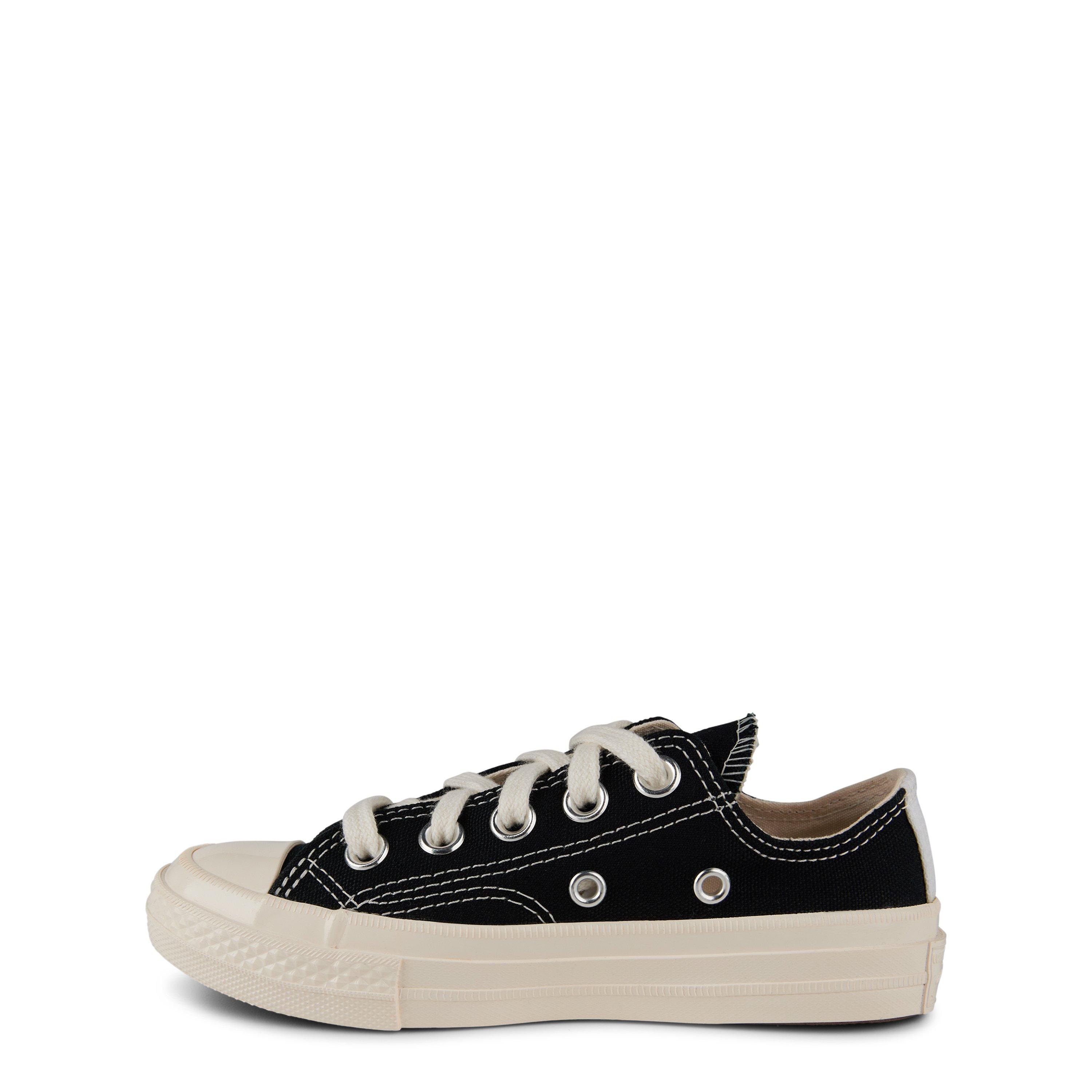 Black - Comme des Garcons PLAY - Small Heart Low Trainers Junior - 2