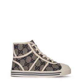 Gucci Gg High Top Canvas Trainers Juniors