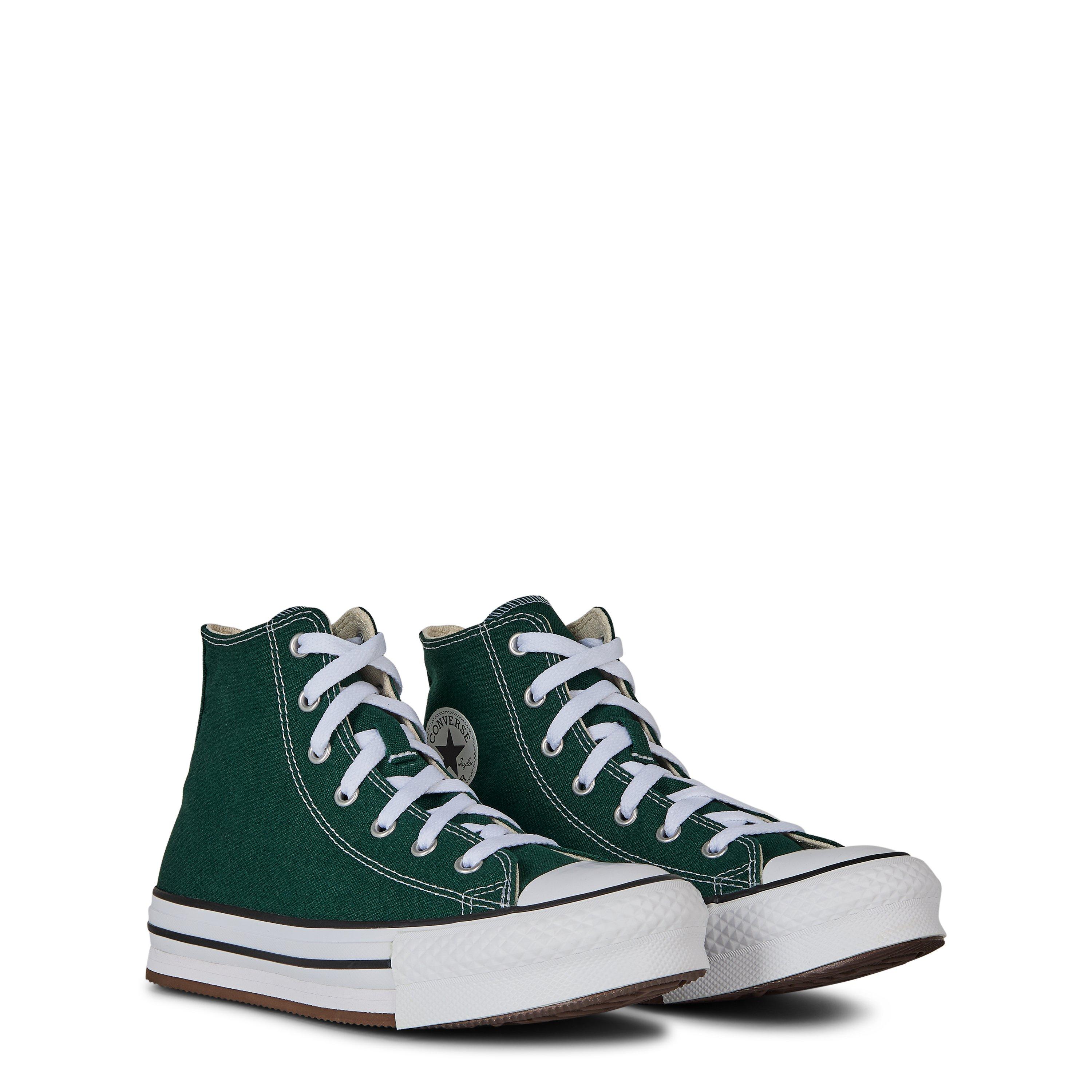 Green - Converse - Eva Lift Hi Trainers Juniors - 3