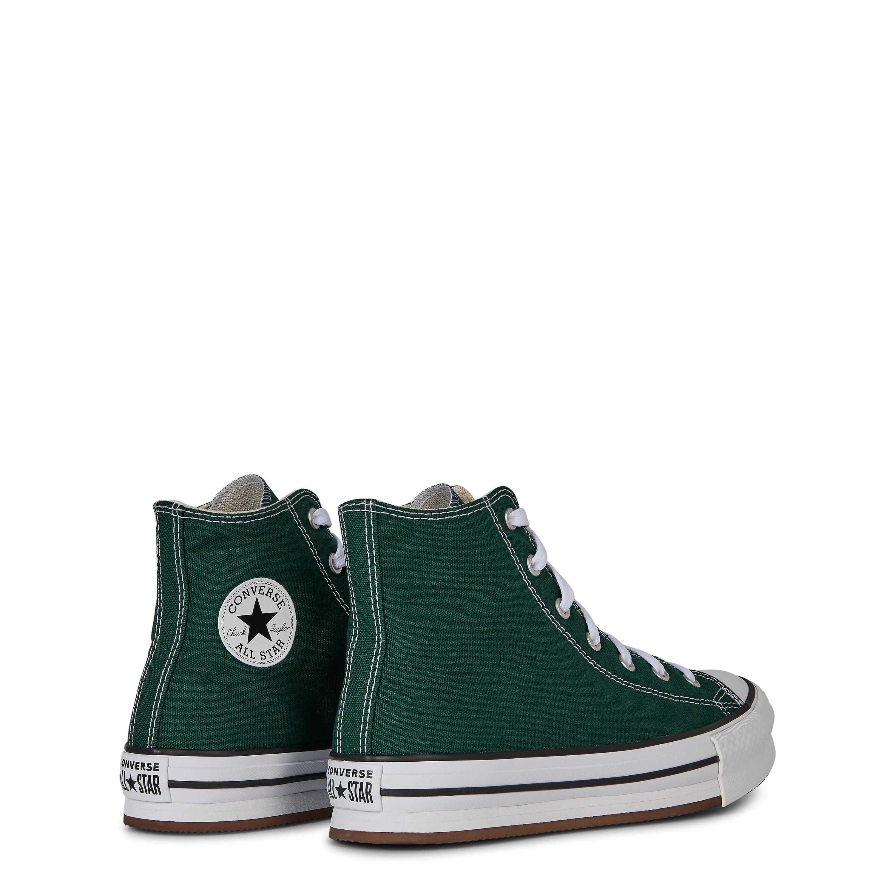 Green - Converse - Eva Lift Hi Trainers Juniors - 4