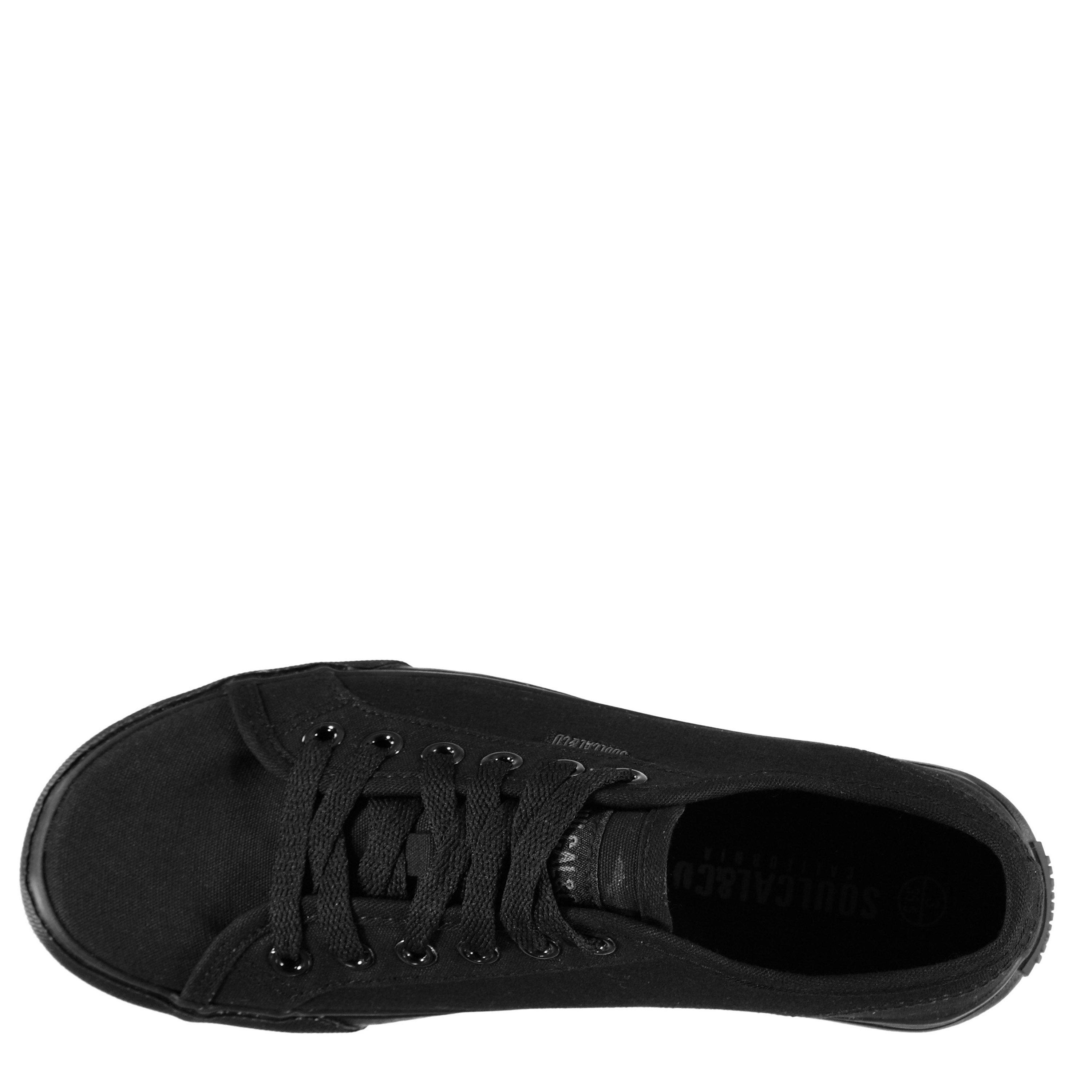 Black/Black - SoulCal - Sunrise Junior Canvas Shoes - 3