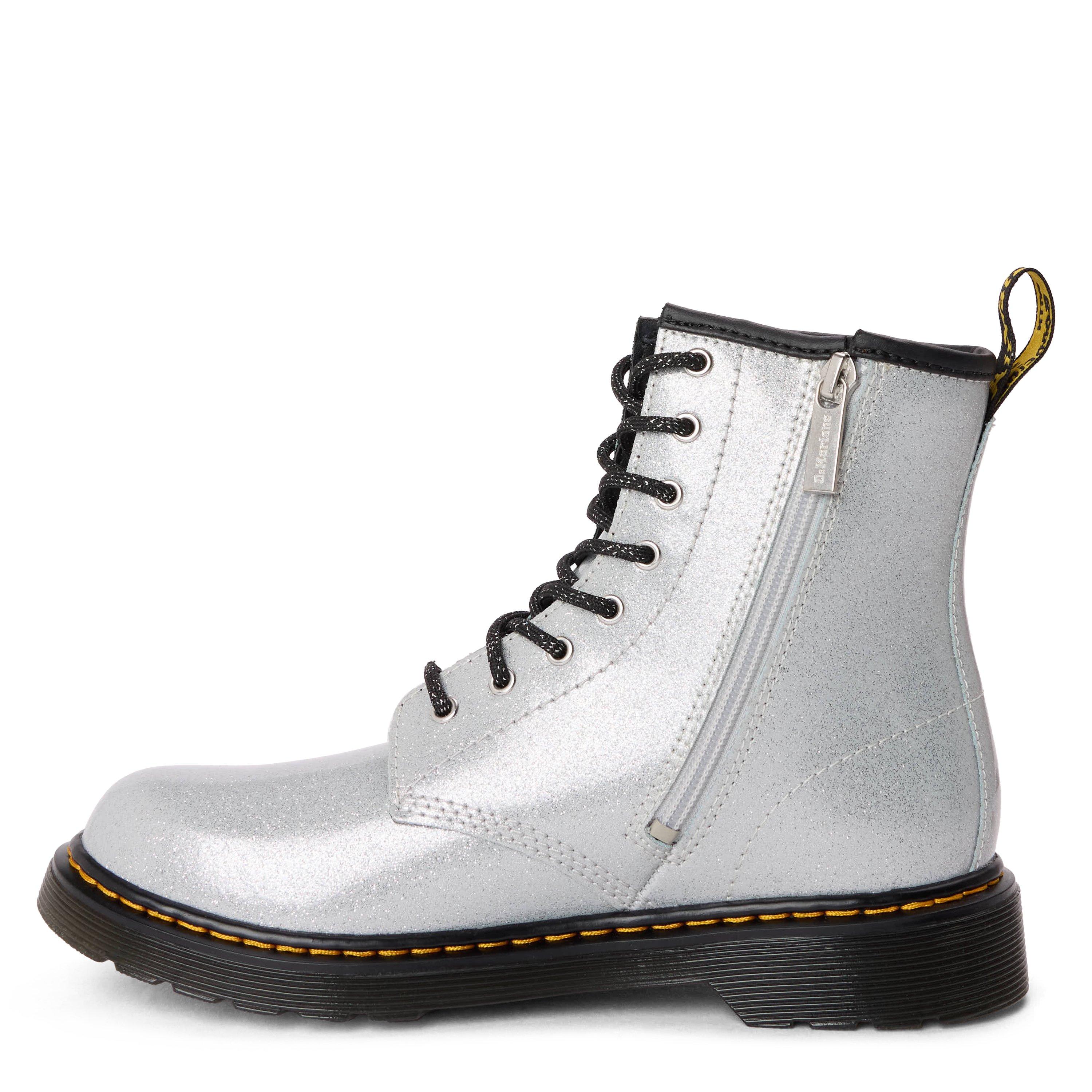 Silver - Dr Martens - Unisex Kids' Biker Boots - 2