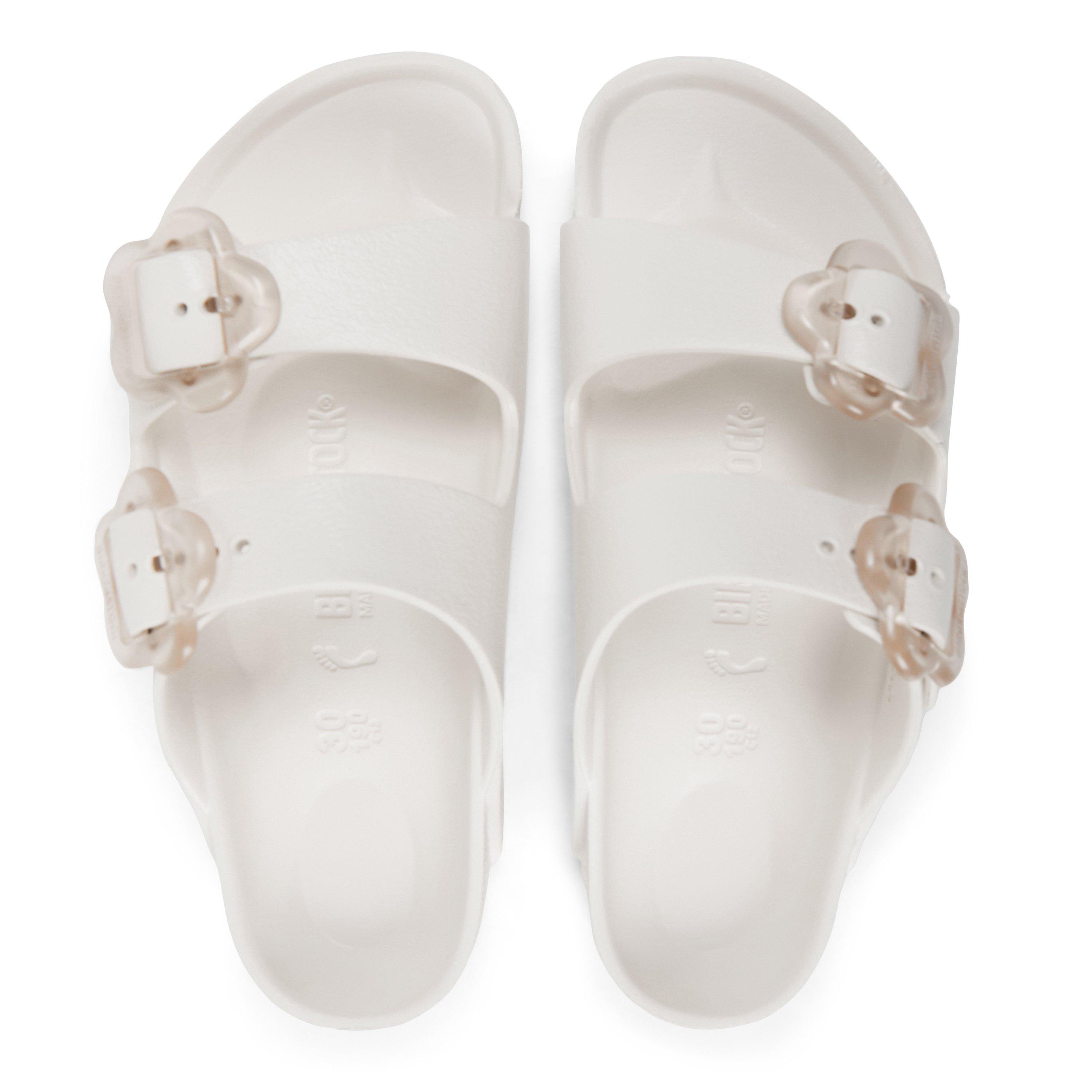 Eggshell - Birkenstock - Kids' Arizona EVA Waterproof Flat Sandals - 4