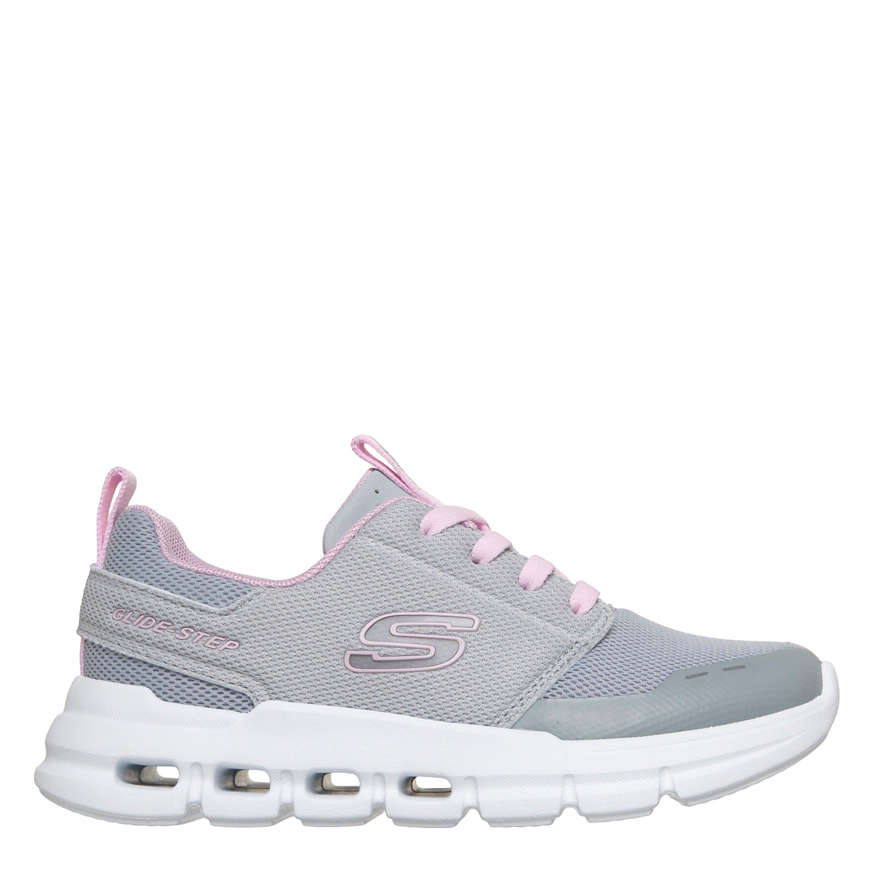 Cinzento/Rosa - Skechers - Skechers Glide Step Jn64 - 1