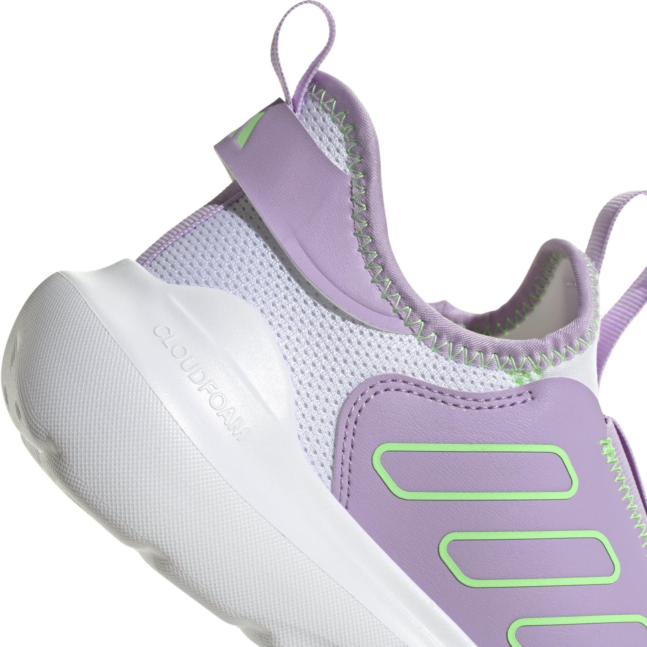 Wte/Lme/Plum - adidas - Tensaur Comfort Hook and Loop Shoes Juniors - 7
