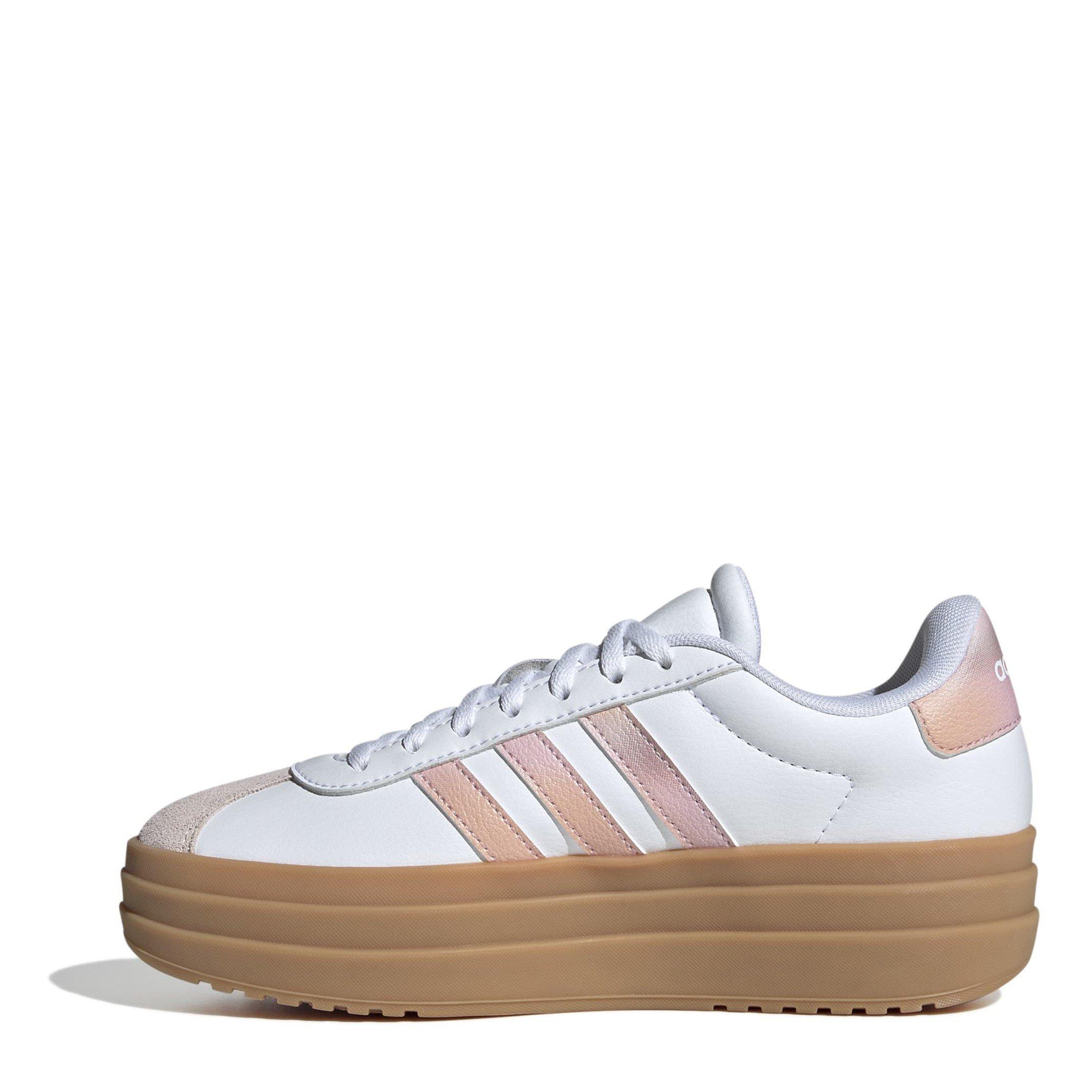wit/koraal/GUM - adidas - VL Court Bold Lifestyle Shoes Juniors - 2