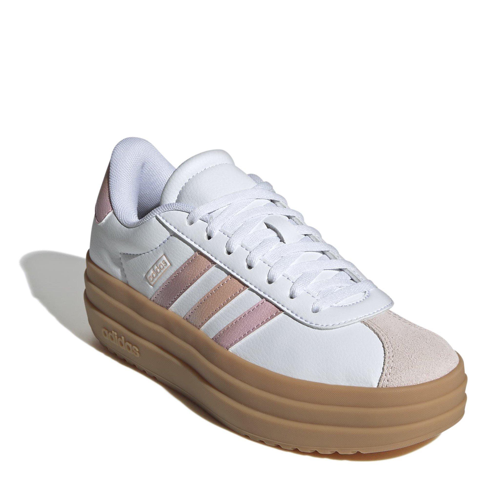 wit/koraal/GUM - adidas - VL Court Bold Lifestyle Shoes Juniors - 3