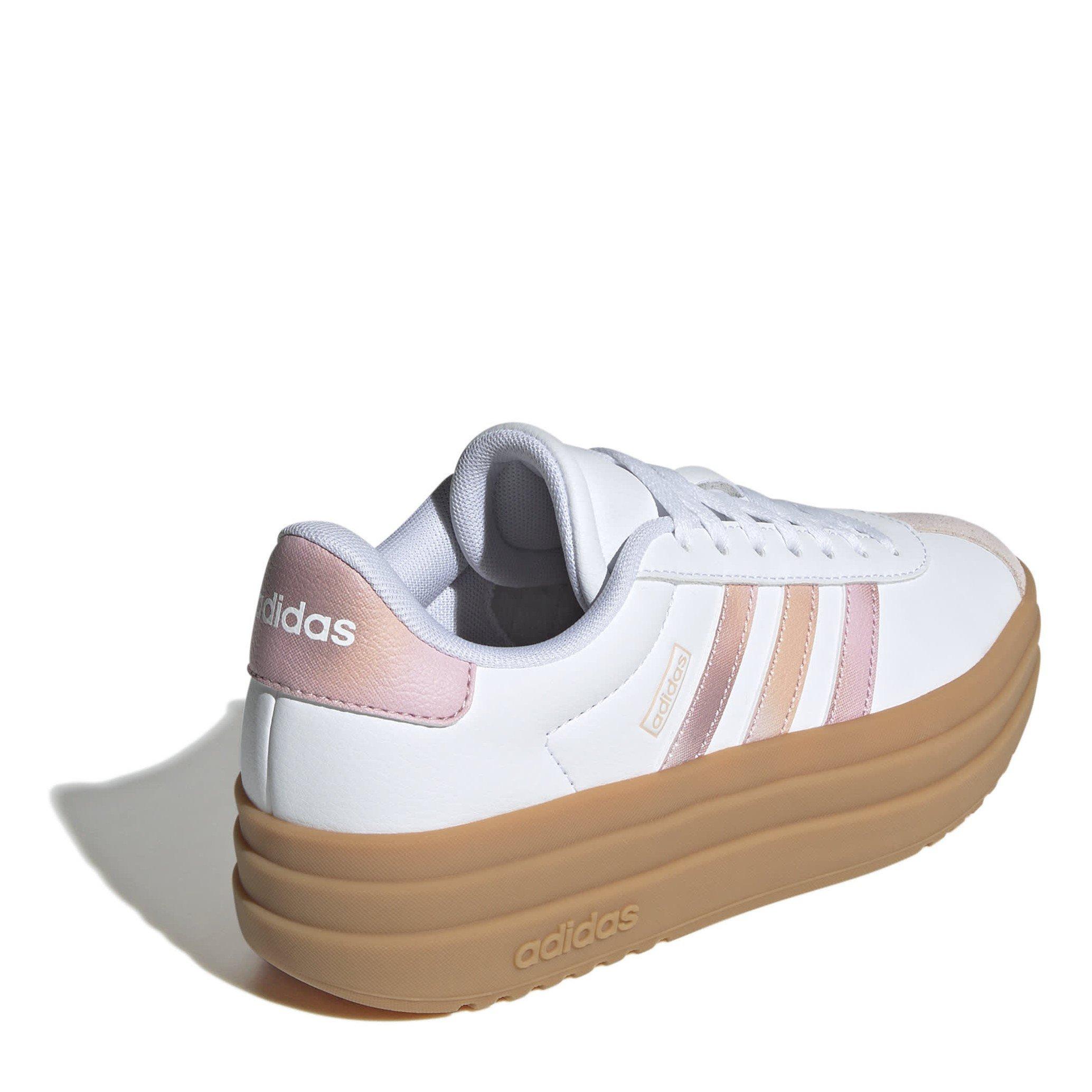 wit/koraal/GUM - adidas - VL Court Bold Lifestyle Shoes Juniors - 4