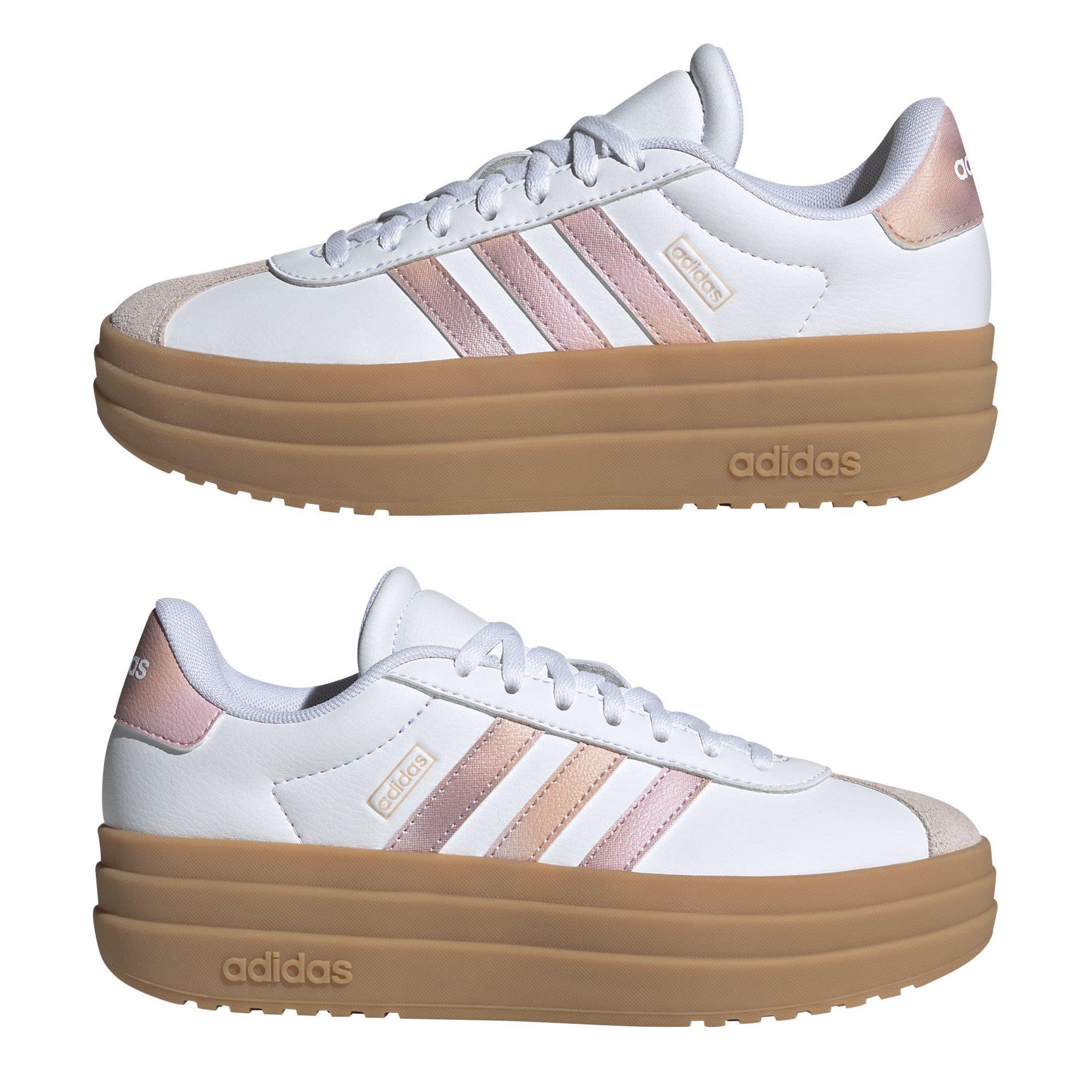 wit/koraal/GUM - adidas - VL Court Bold Lifestyle Shoes Juniors - 9