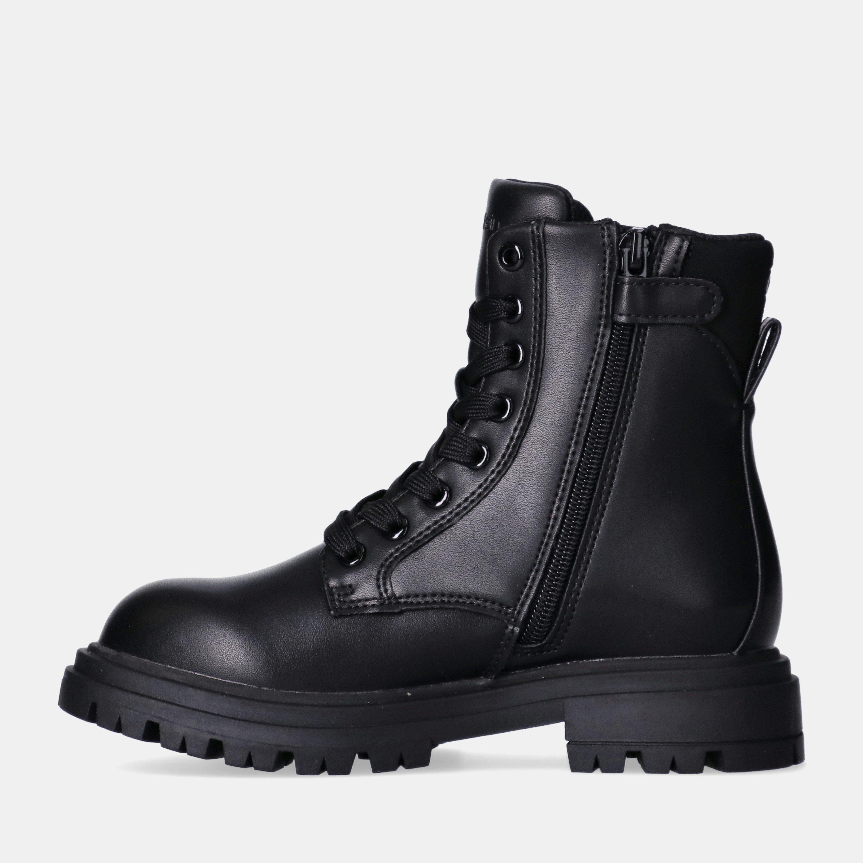 Black - Calvin Klein Jeans - Kids' Lace-Up Biker Boots - 2