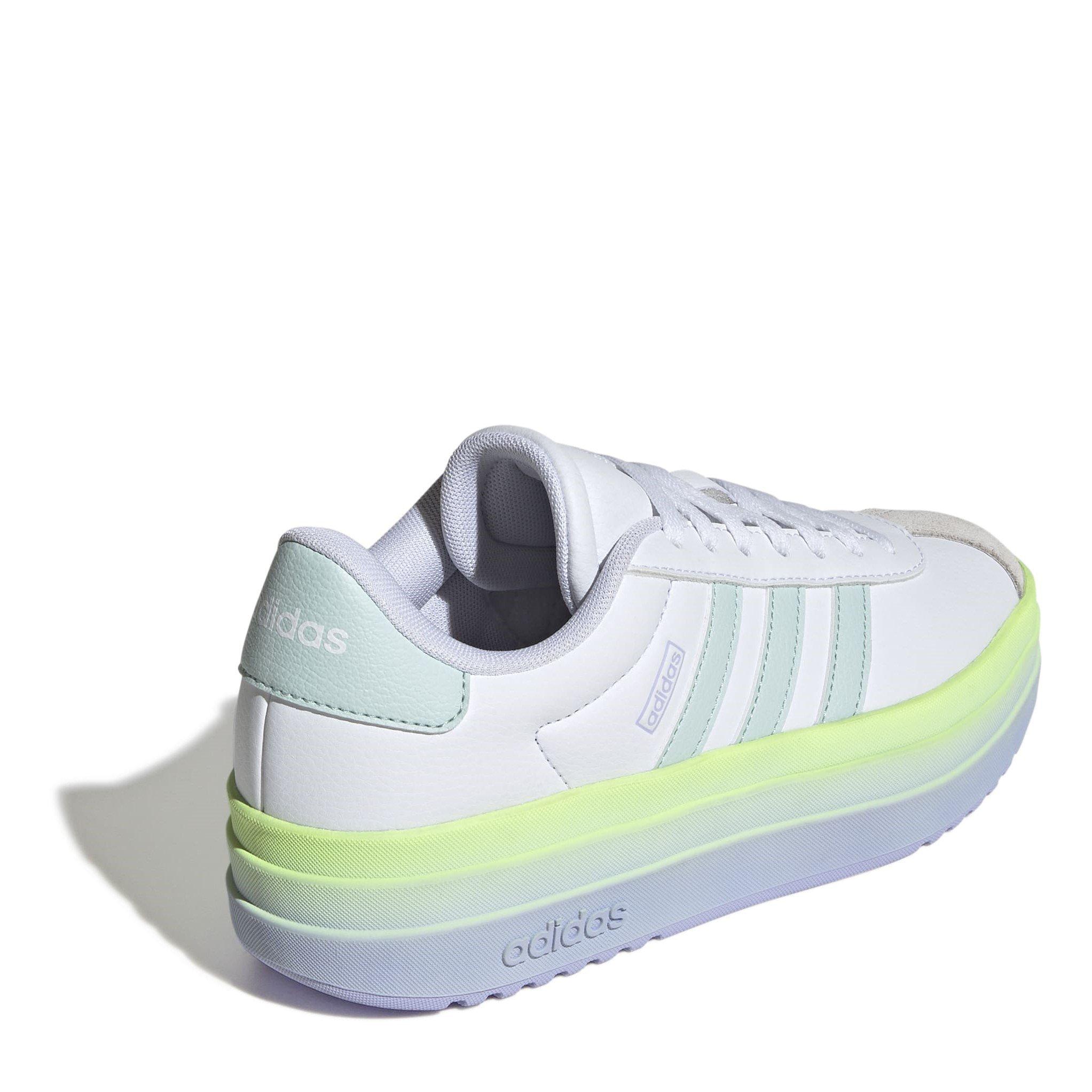 wht/mnt/violet - adidas - Vl Court Bold Trainers Juniors - 4