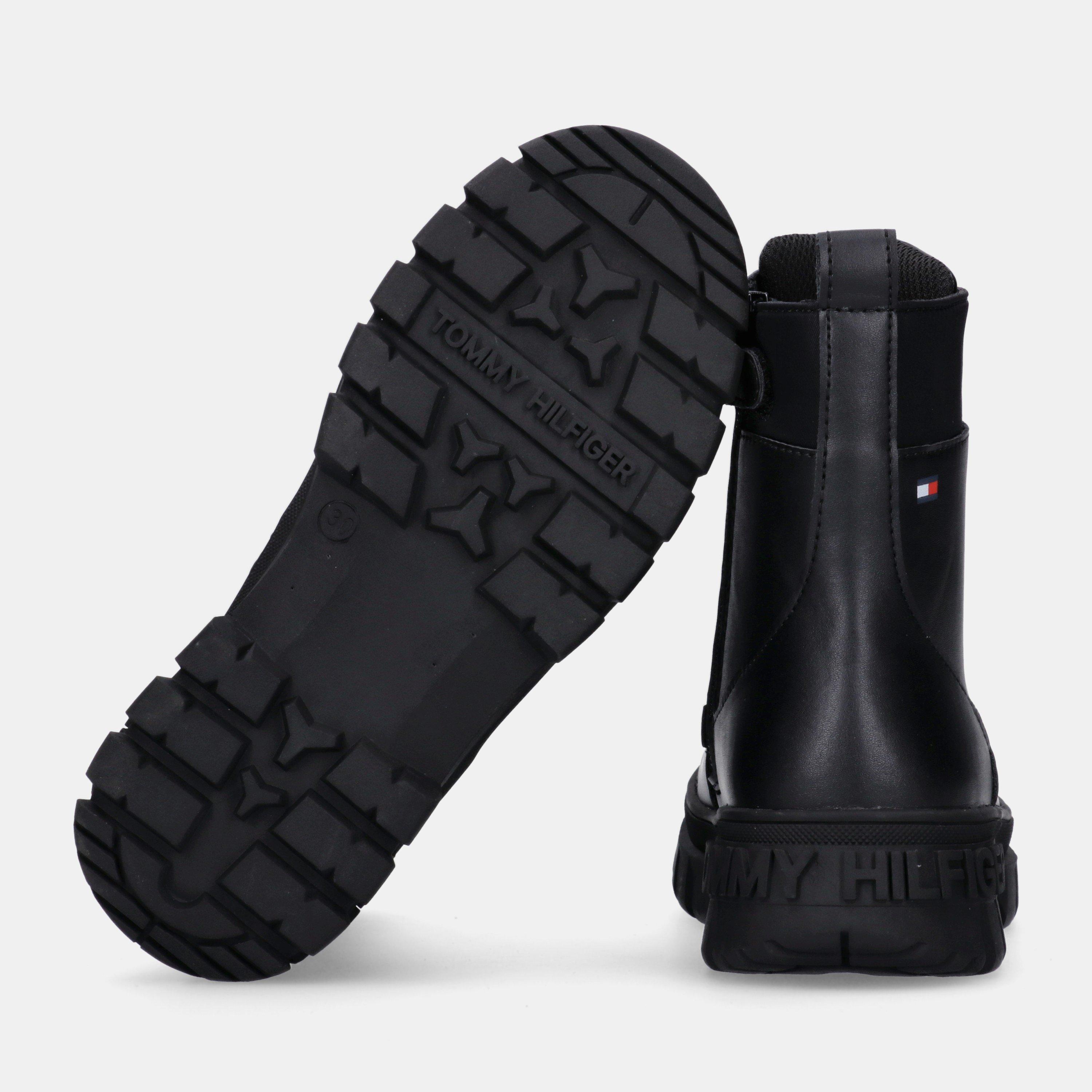 Noir - Tommy Hilfiger - Kids' Biker Boots - 4