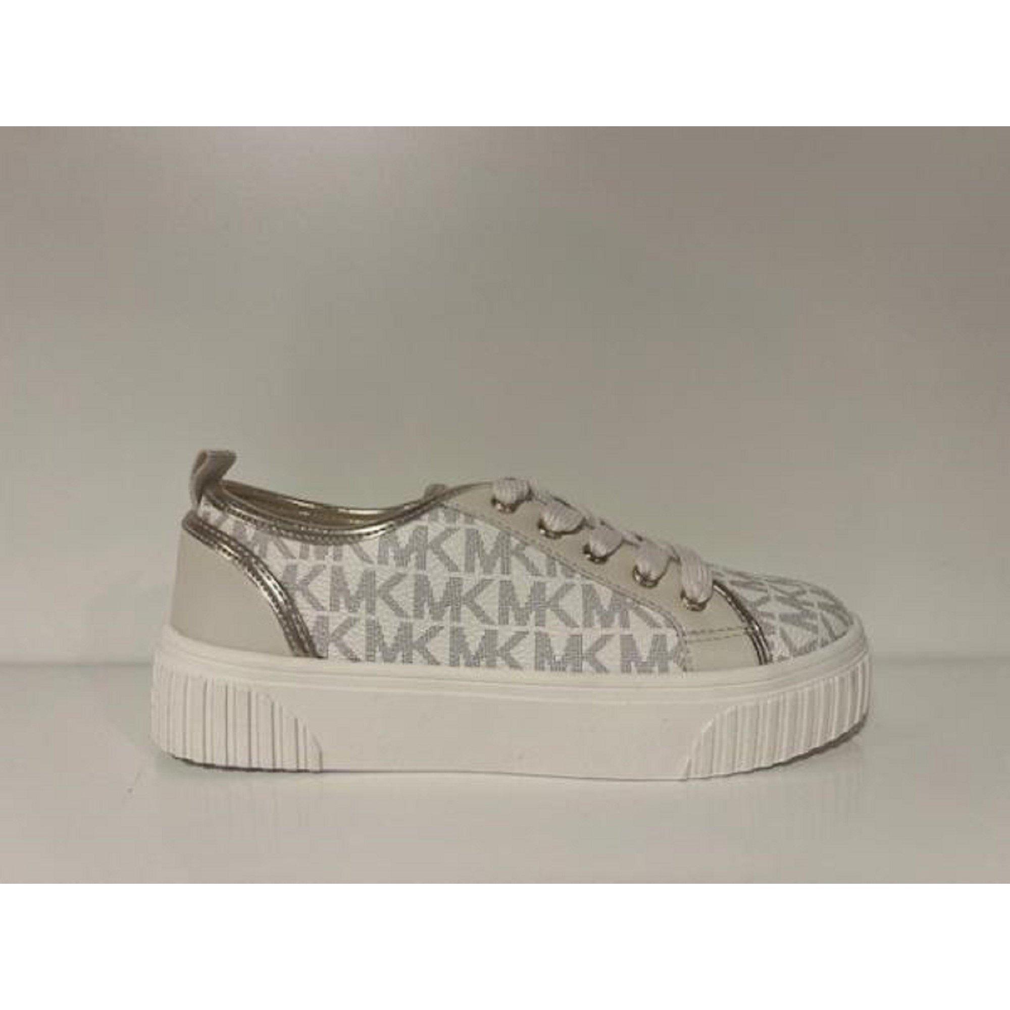 MICHAEL Michael Kors Kids' Platform Trainers - Vanilla - Size 4 (36)