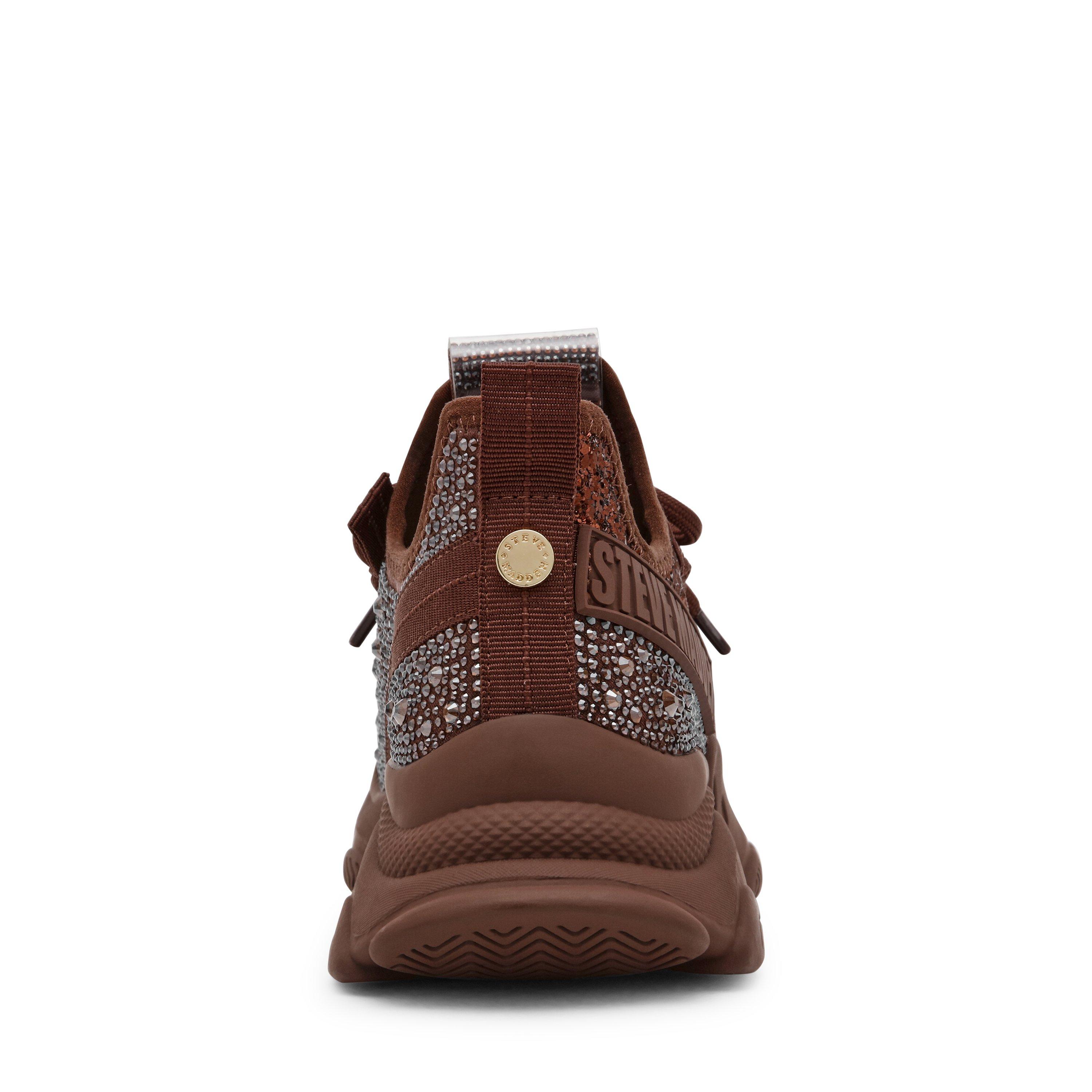 Brown Glitter - Steve Madden - Kids' Maxilla Heritage Low-Top Trainers - 6