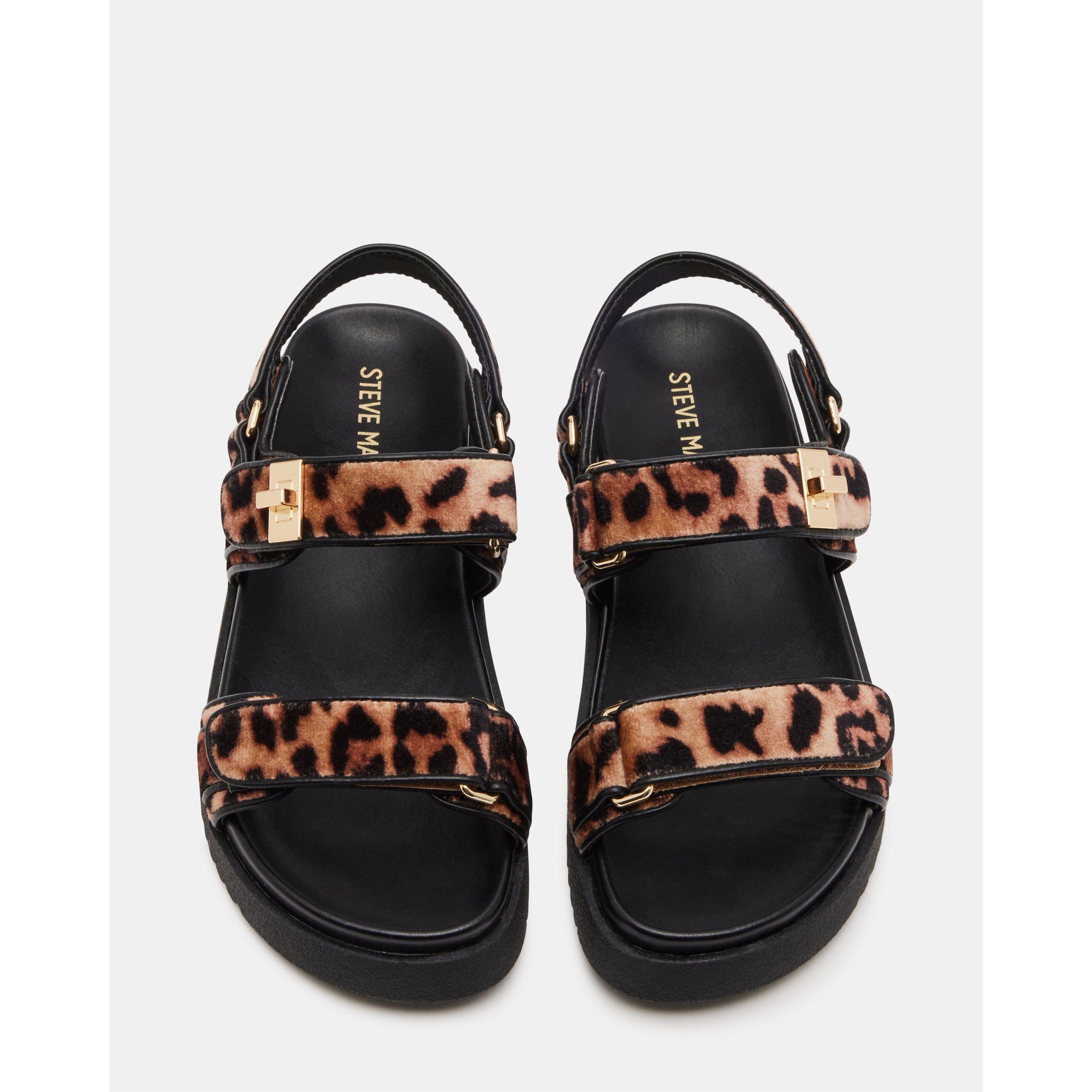 Leopard - Steve Madden - Kids' Flat Sandals - 5