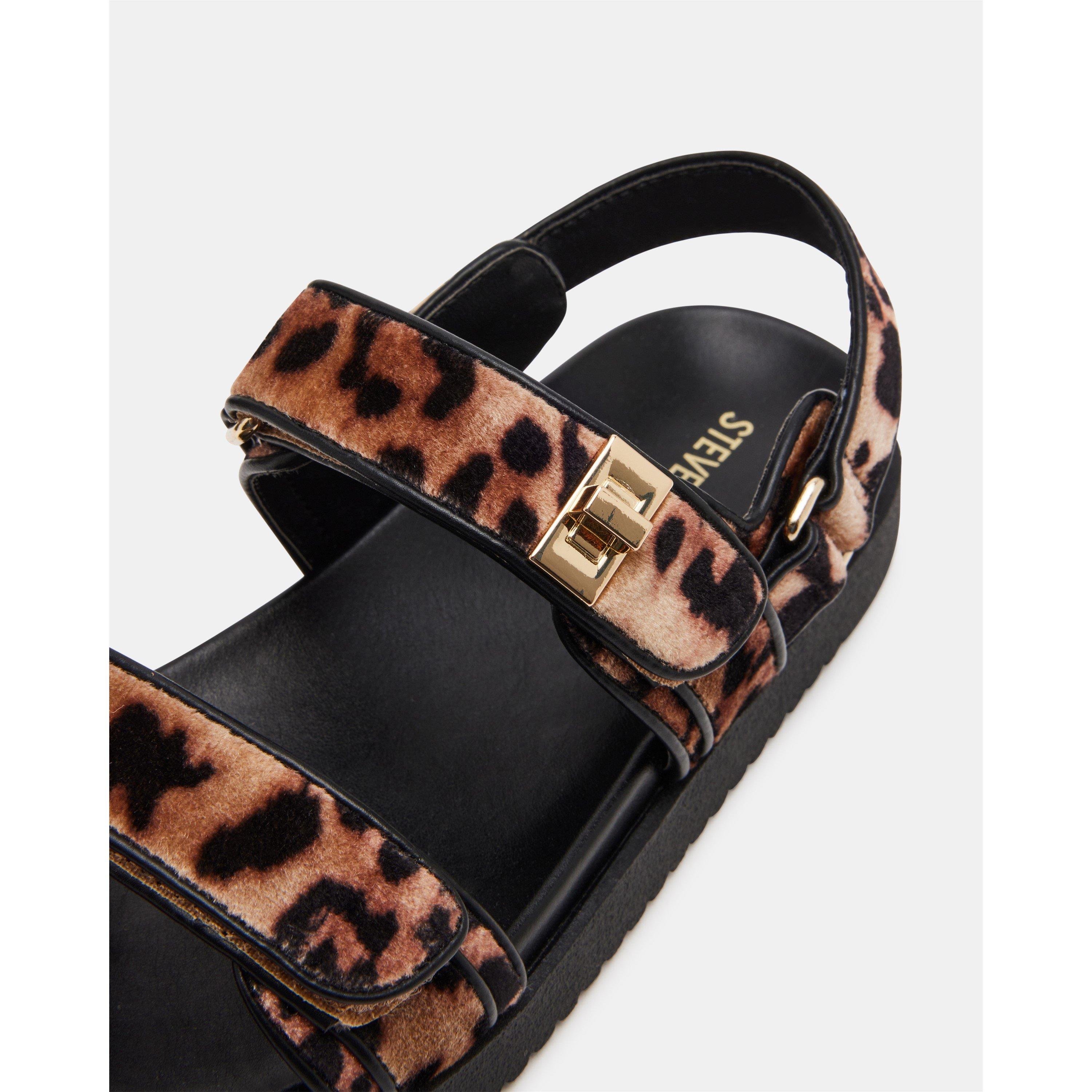 Leopard - Steve Madden - Kids' Flat Sandals - 6