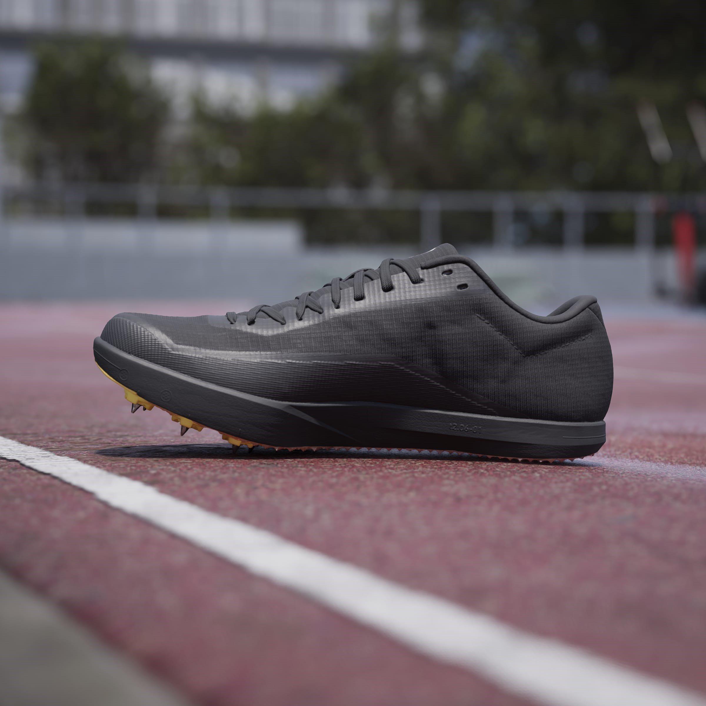 Zwart/Vonk - adidas - Adizero Long Jump Training Shoes Juniors - 15