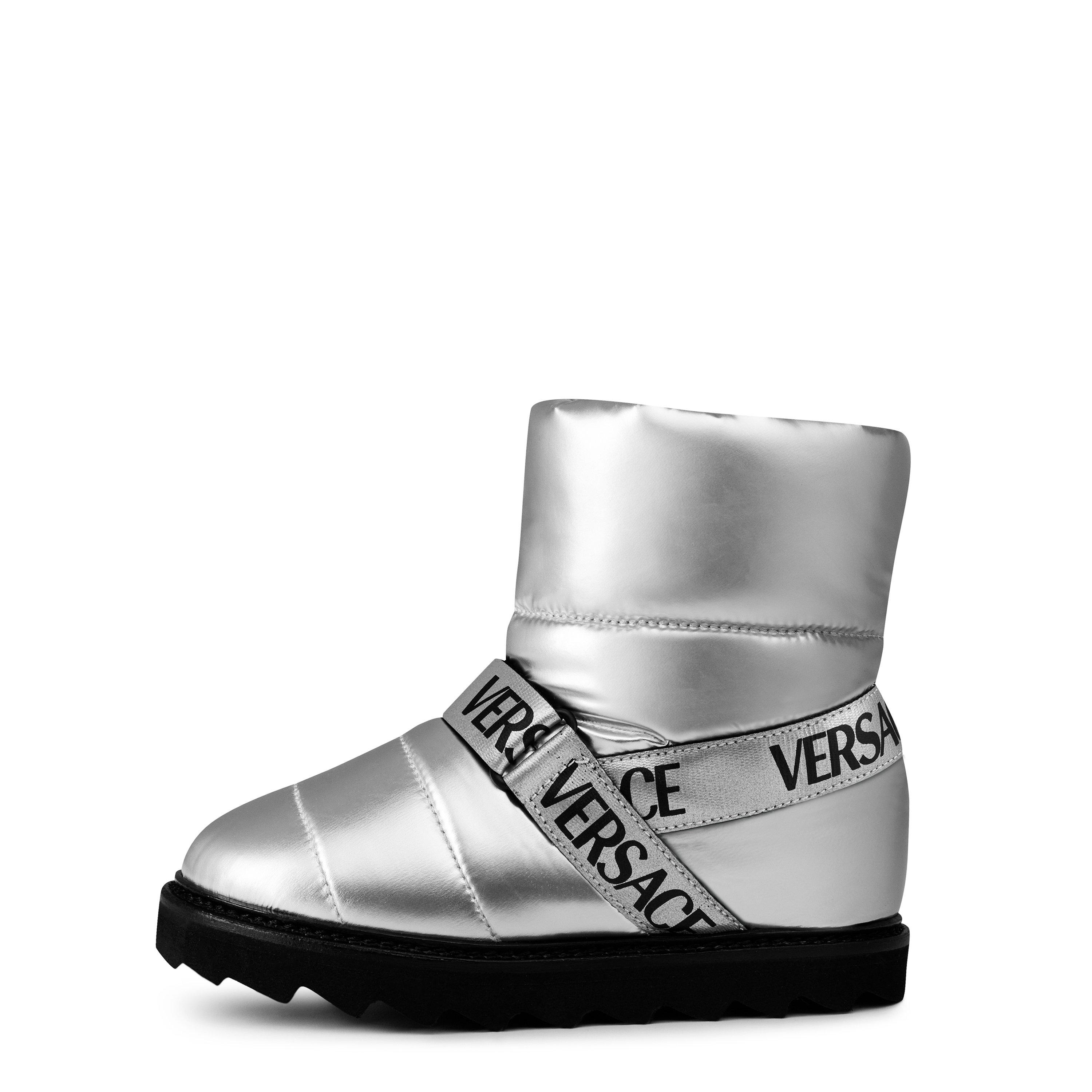 Silvr/Blk 2E180 - Versace - Logo Boots Juniors - 2