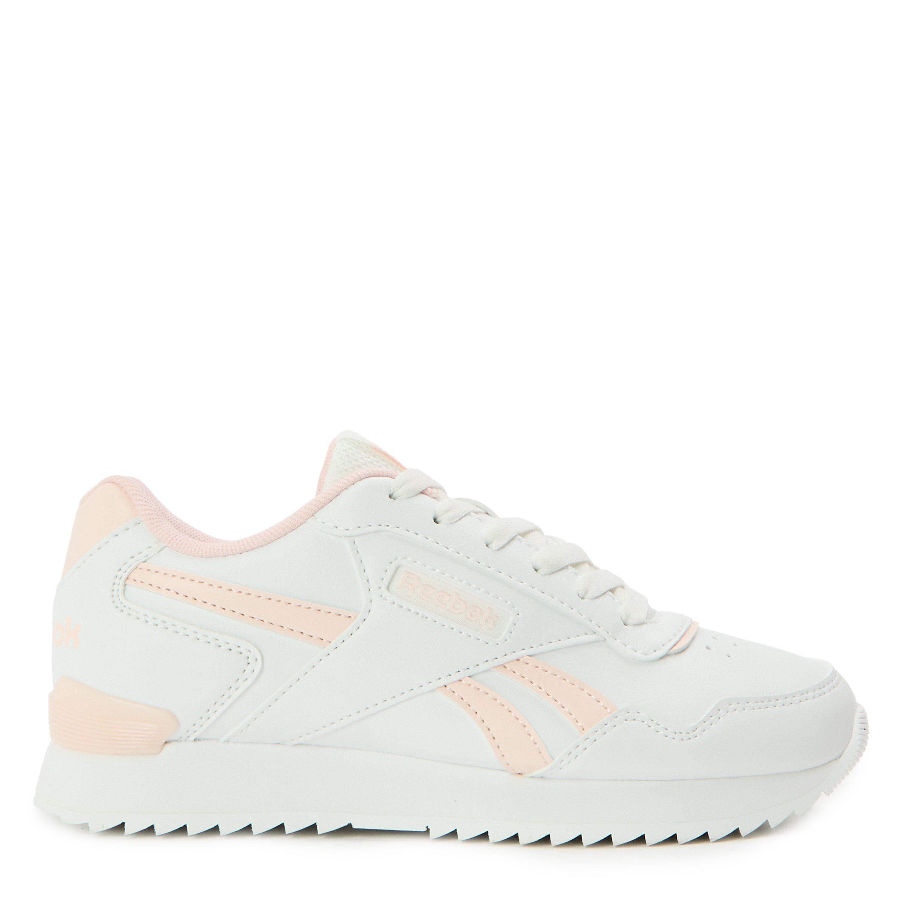 White/Pink - Reebok - Reebok Glide Ripple Clip Kids Classic Low-Top Trainers - 1