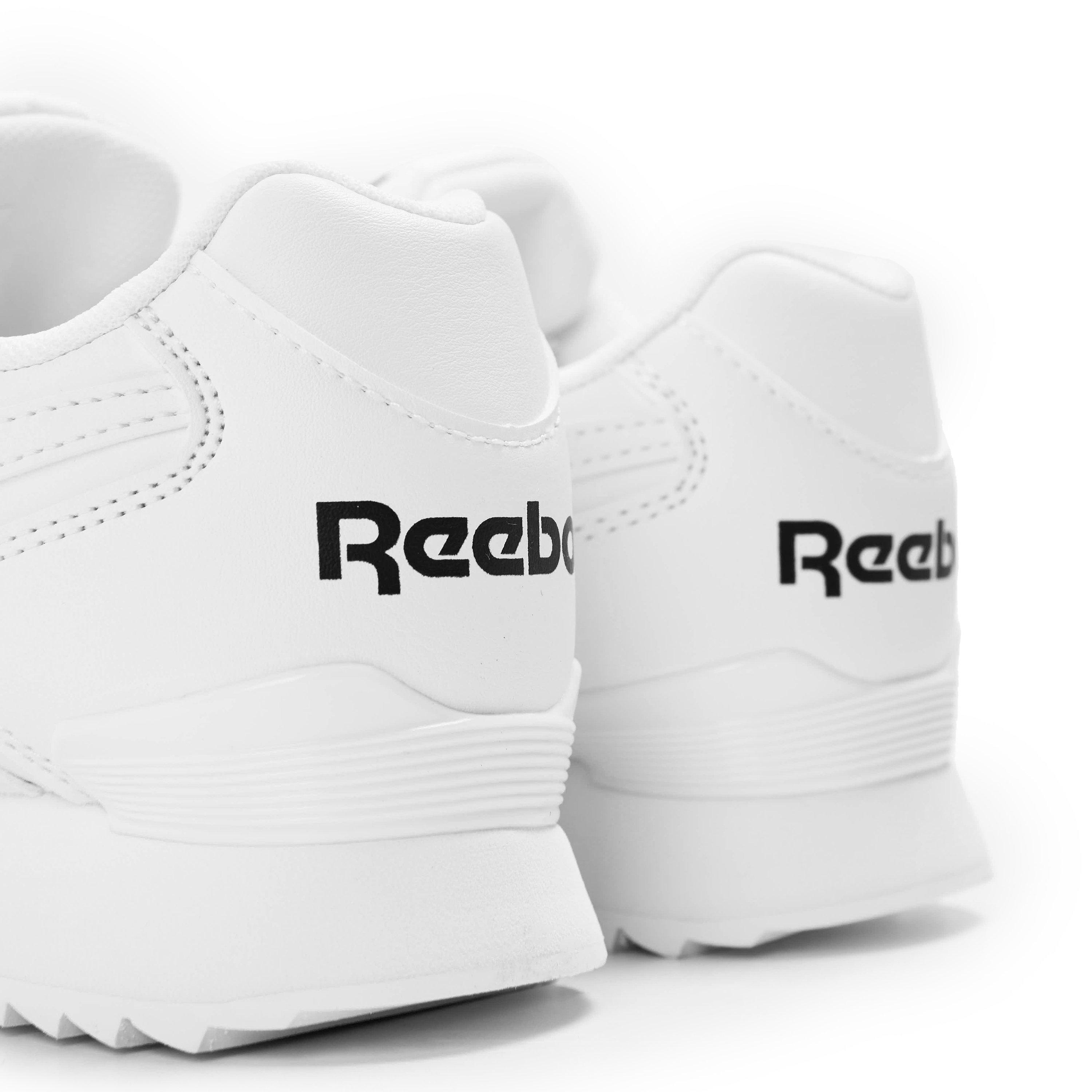 White - Reebok - Reebok Glide Ripple Clip Kids Classic Low-Top Trainers - 3