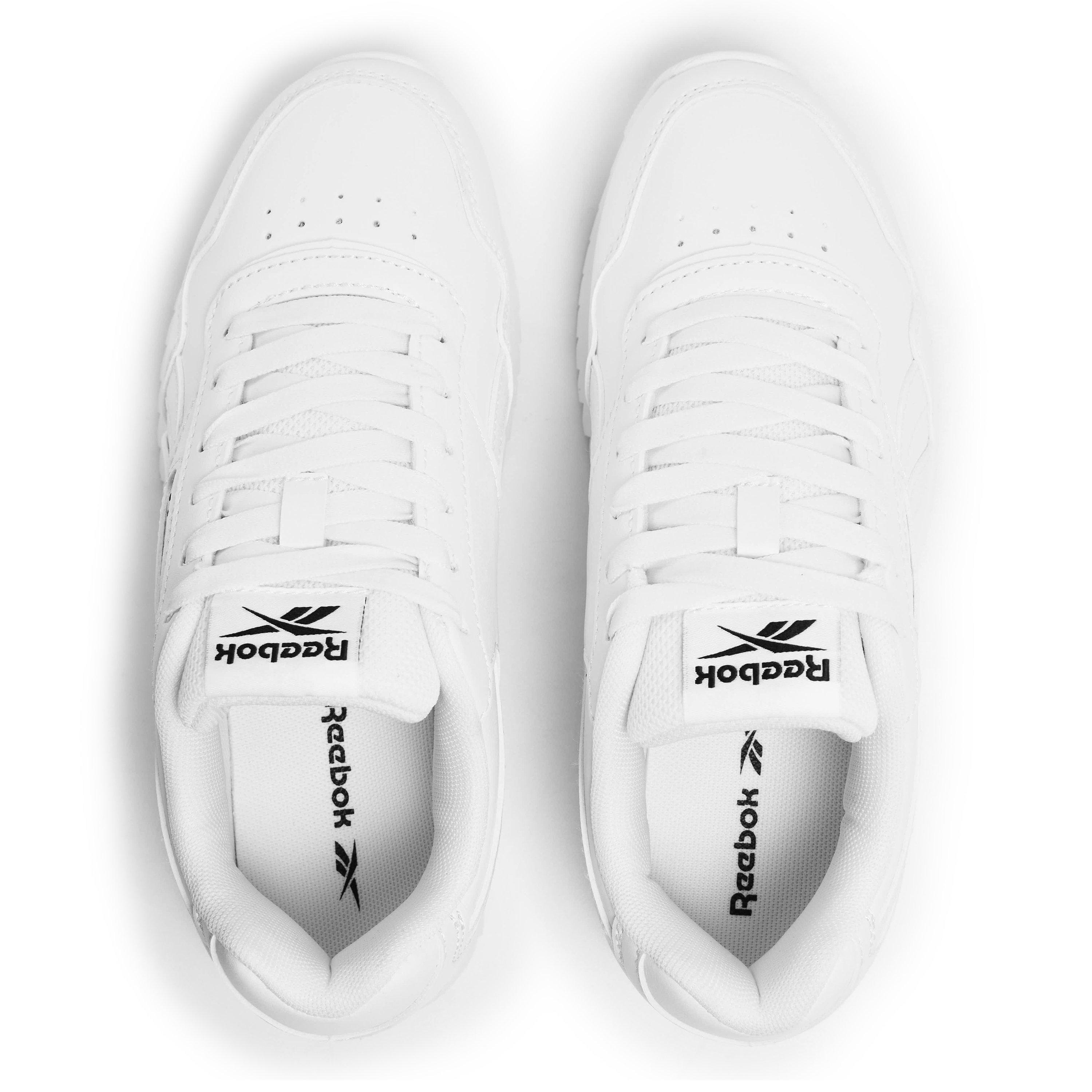 White - Reebok - Reebok Glide Ripple Clip Kids Classic Low-Top Trainers - 4
