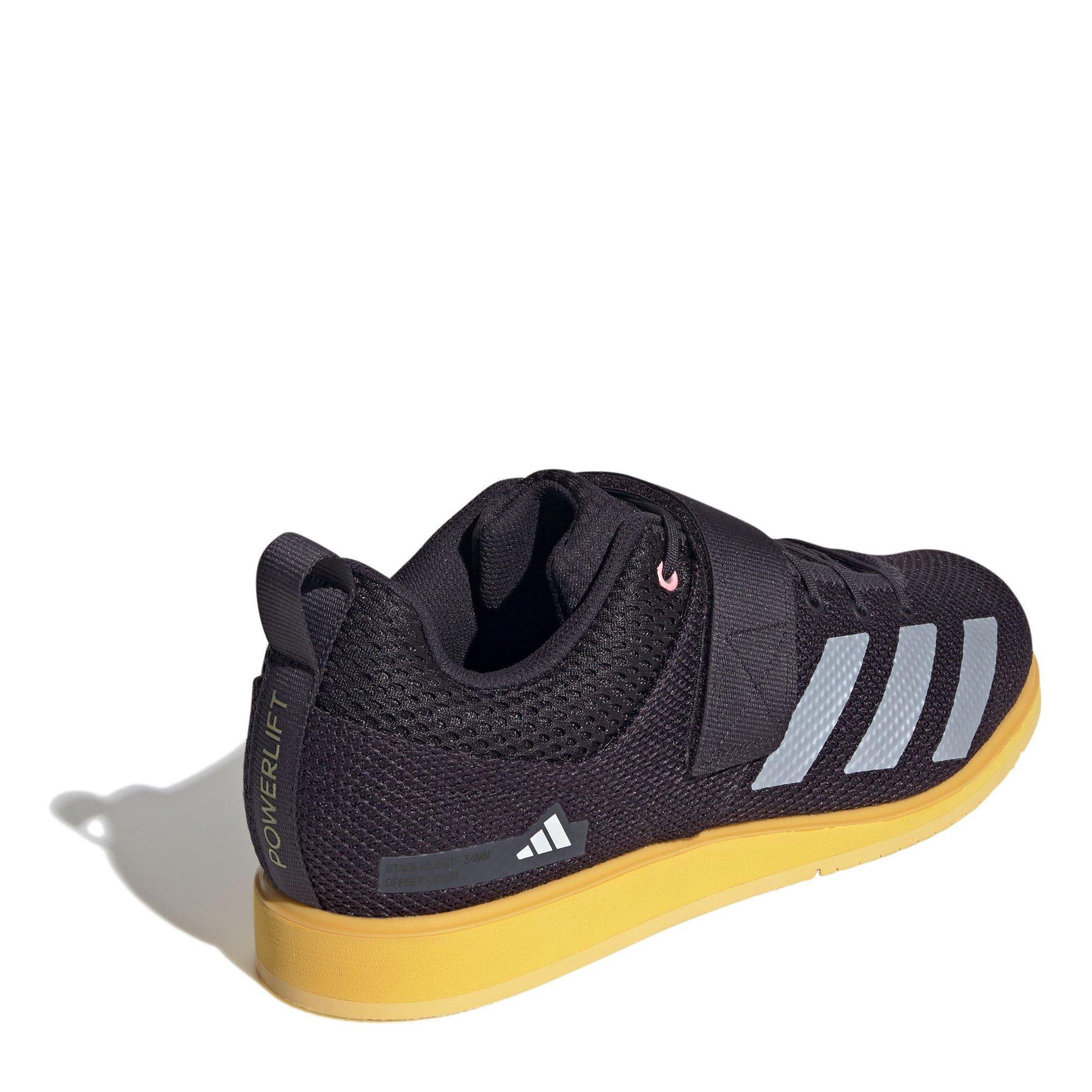 Blk/Met/Spark - adidas - Powerlift 5 Training Shoes Unisex Kids - 5