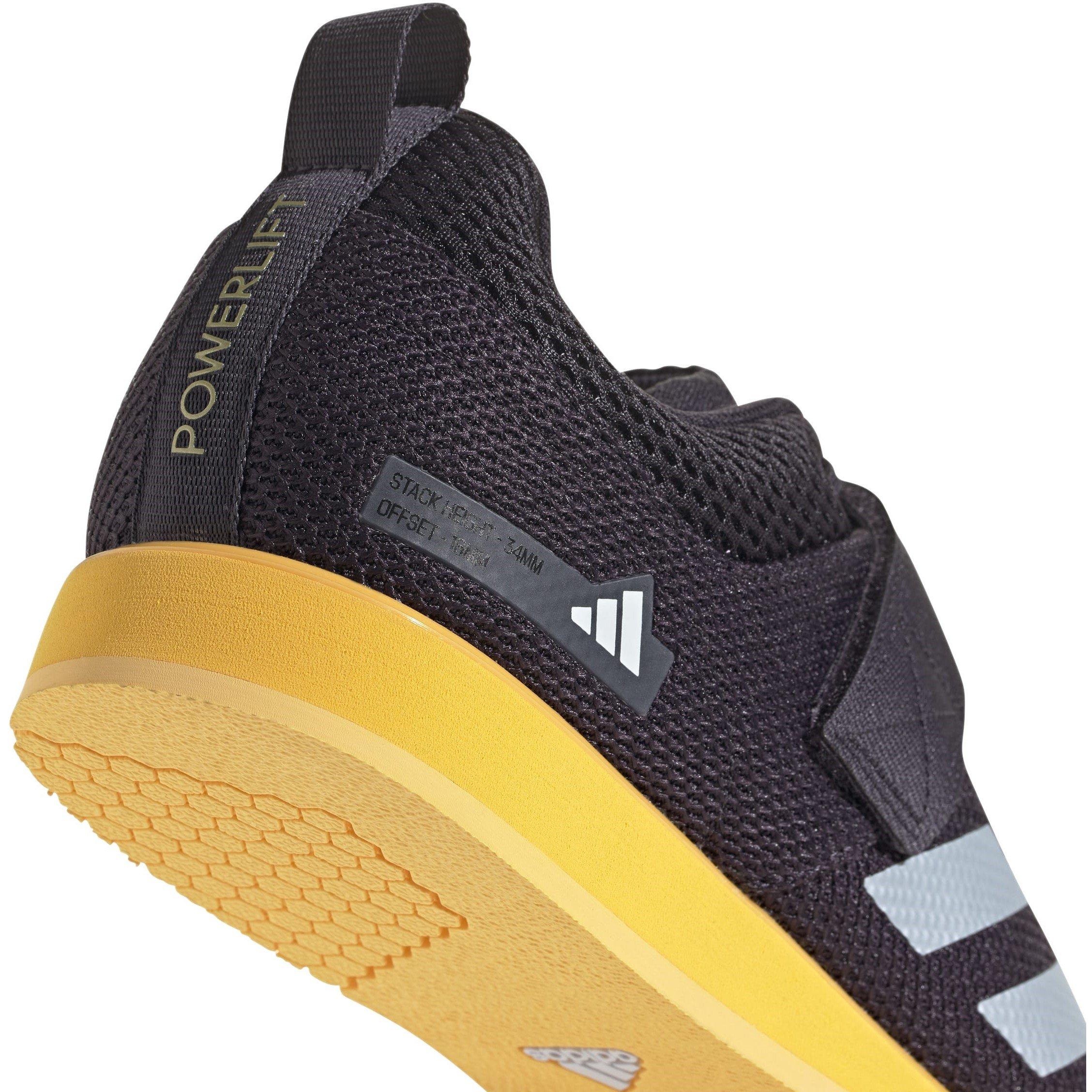 Blk/Met/Spark - adidas - Powerlift 5 Training Shoes Unisex Kids - 8