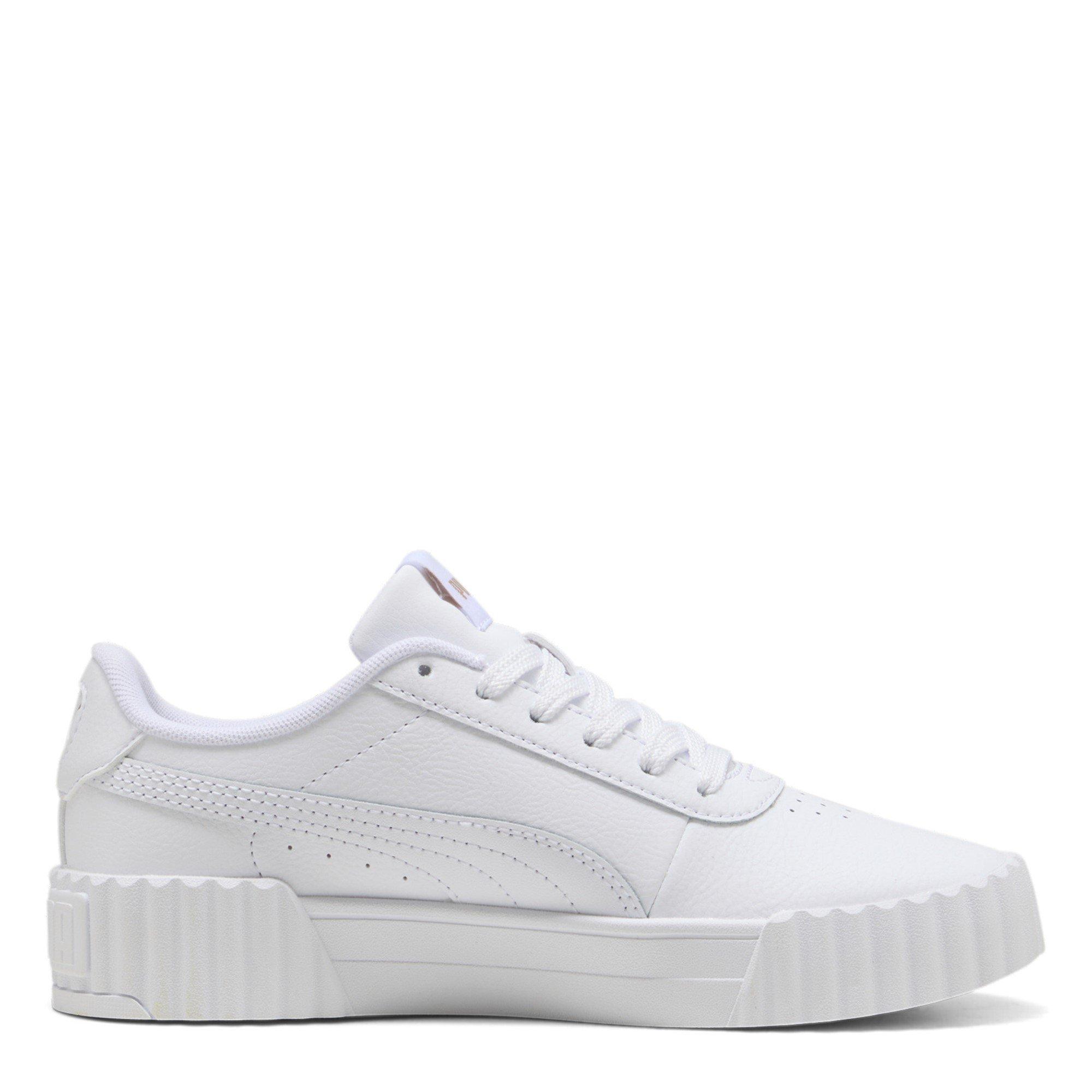 Wit/Goud - Puma - Carina 3.0 Trainers Juniors - 4