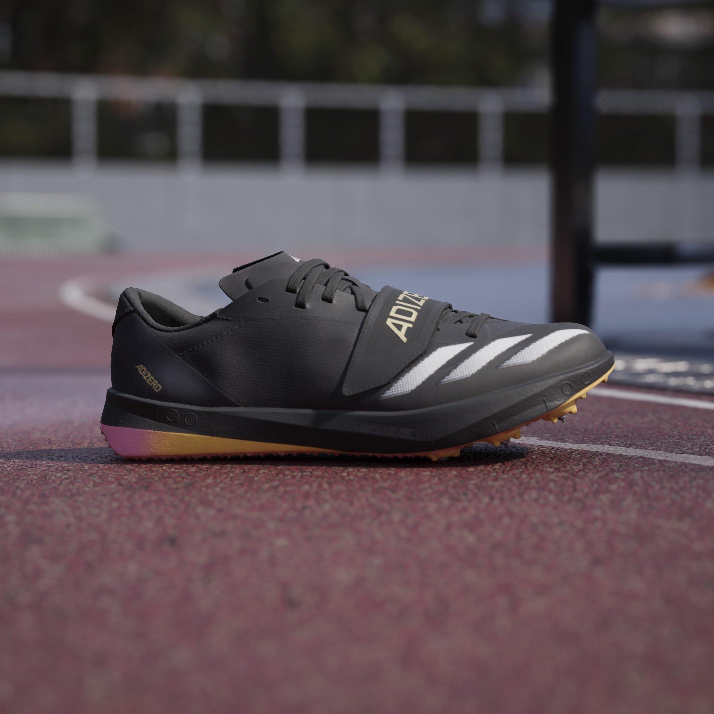 Negro/Chispa - adidas - Adizero TJ/PV Track & Field Shoes Juniors - 11