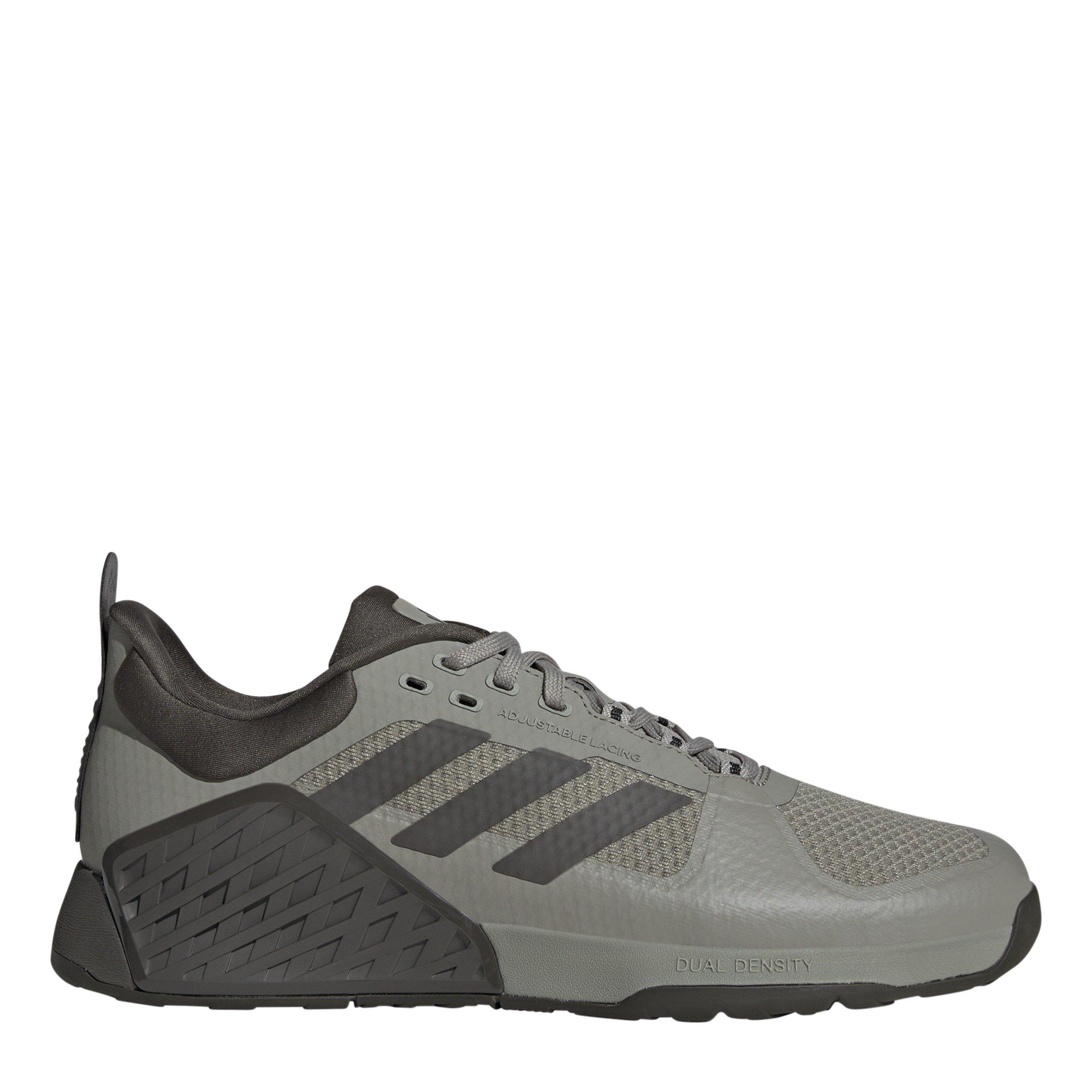 Adidas Boys Kids' Dropset 2 Training Shoes - Silver Pebble - 5.5 (38.7)