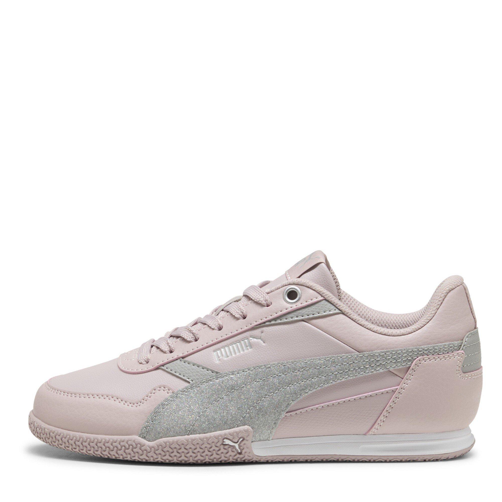 Pink/Silver/Gry - Puma - Kids' Bella Donna Low-Top Trainers - 2