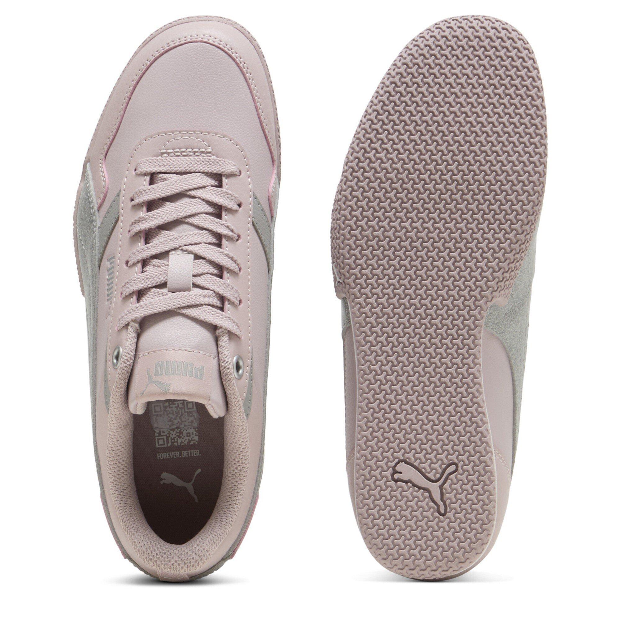 Pink/Silver/Gry - Puma - Kids' Bella Donna Low-Top Trainers - 3