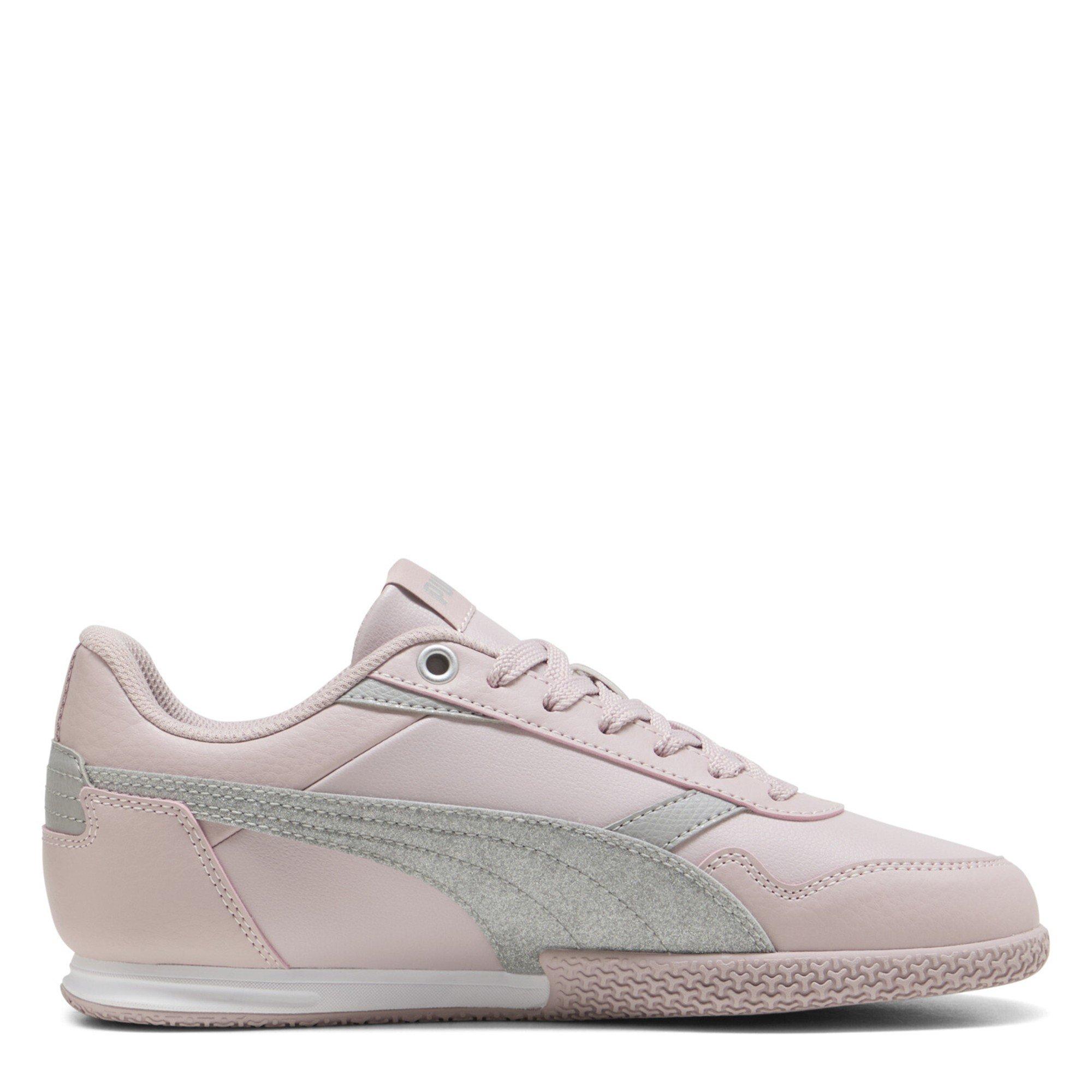 Pink/Silver/Gry - Puma - Kids' Bella Donna Low-Top Trainers - 4