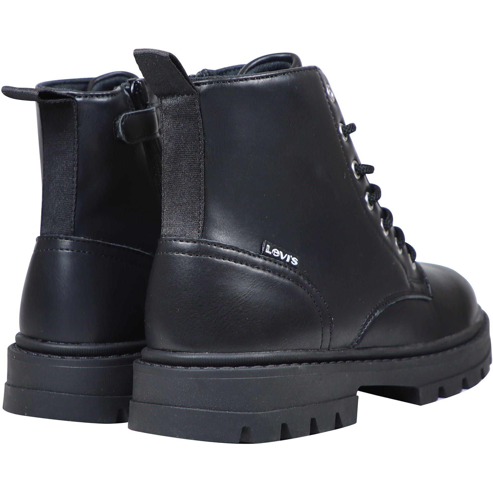 Black 0003 - Levis - Refresh Biker Boots - 4