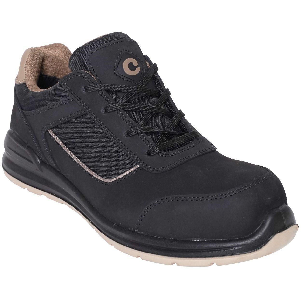 Black - Contractor - Kids' Safety Steel Toe Cap Boot