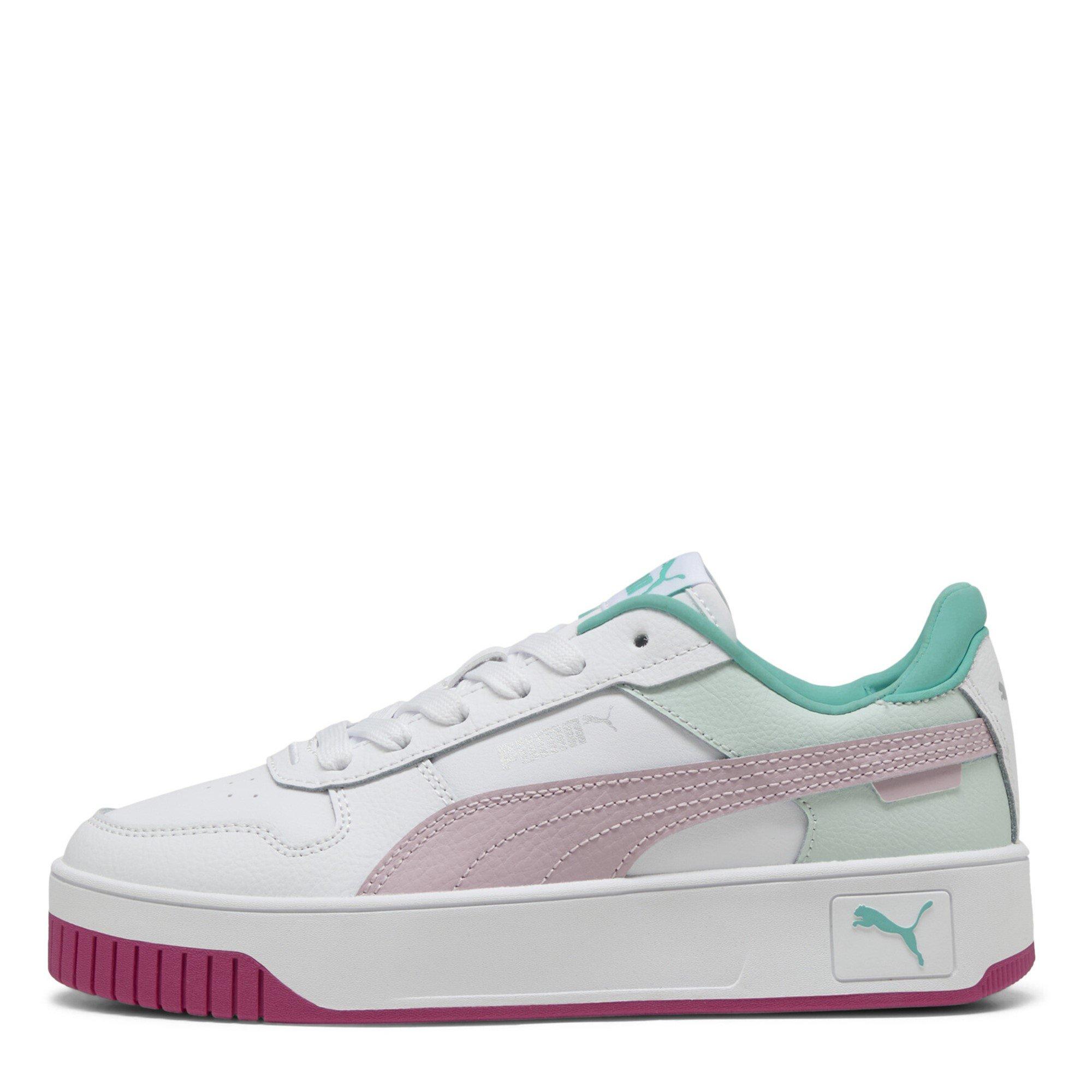 White/Pnk/Bl - Puma - Unisex Kids' Carina Street Court Trainers - 2