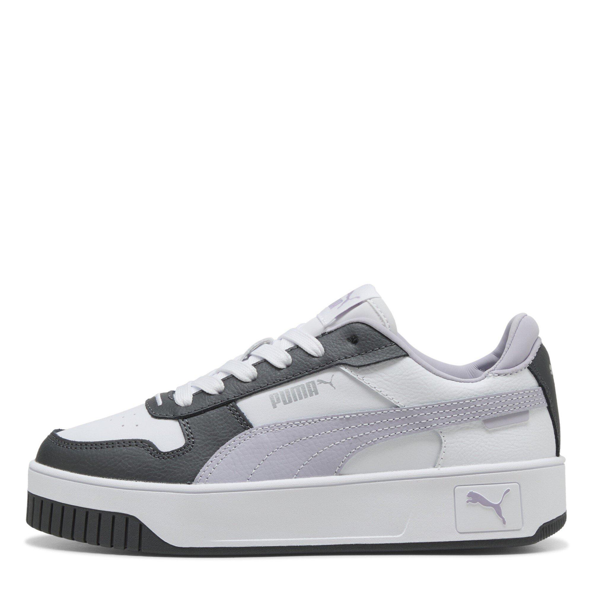 Wht/Purp/Gre - Puma - Kids' Carina Street Court Trainers - 2