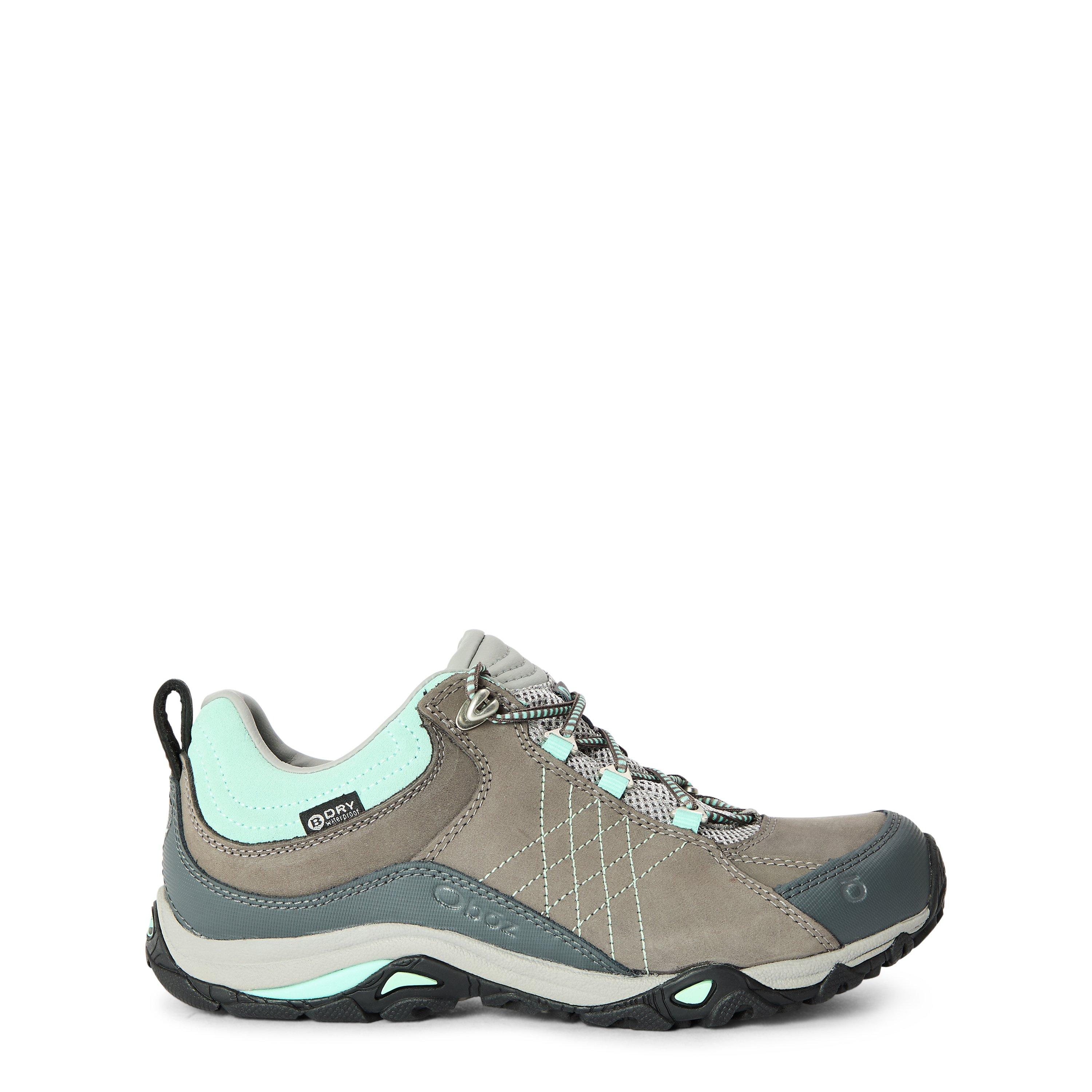 Charcoal/Beach - Oboz - Kids' Hiking Waterproof Shoes - 1