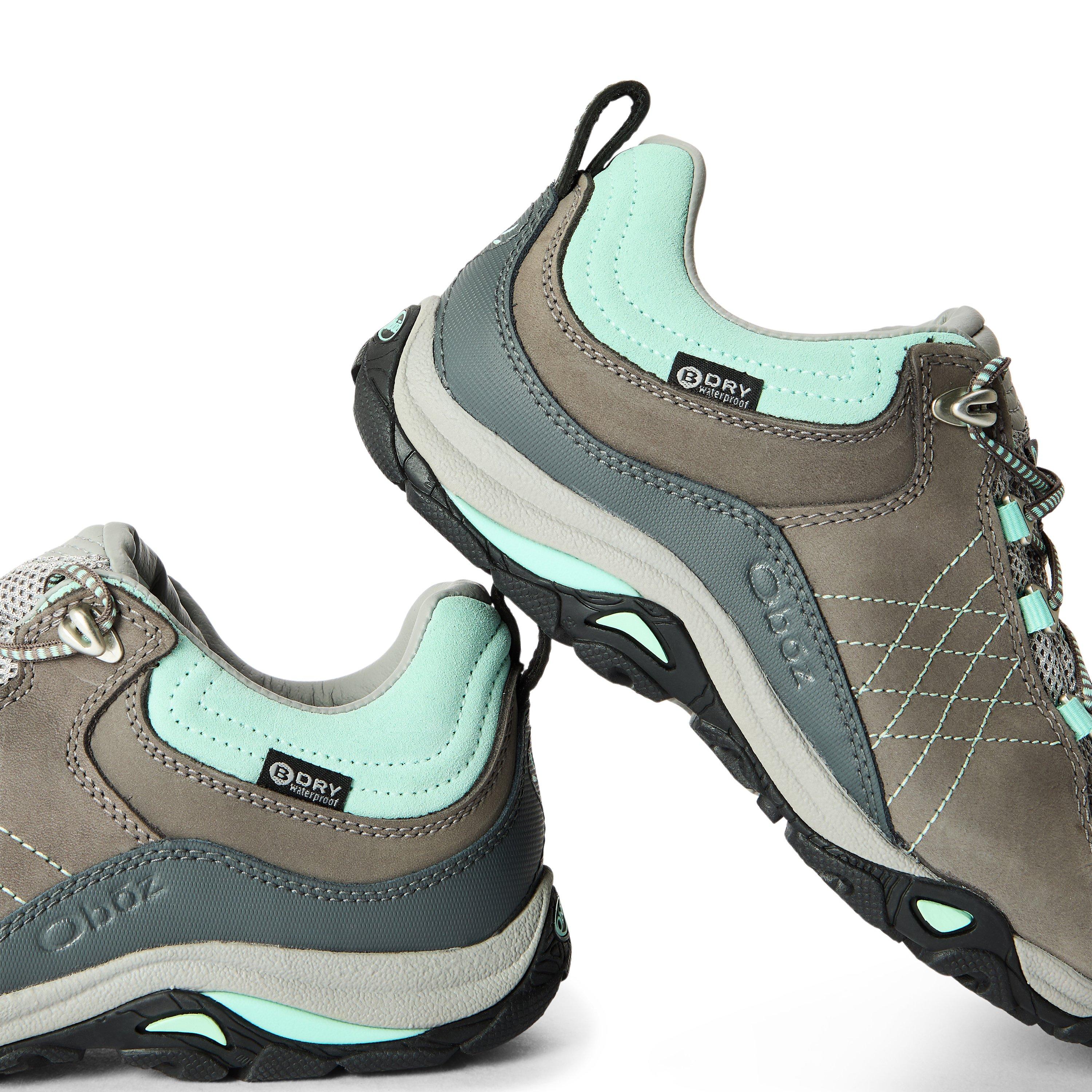 Charbon/Plage - Oboz - Kids' Hiking Waterproof Shoes - 3