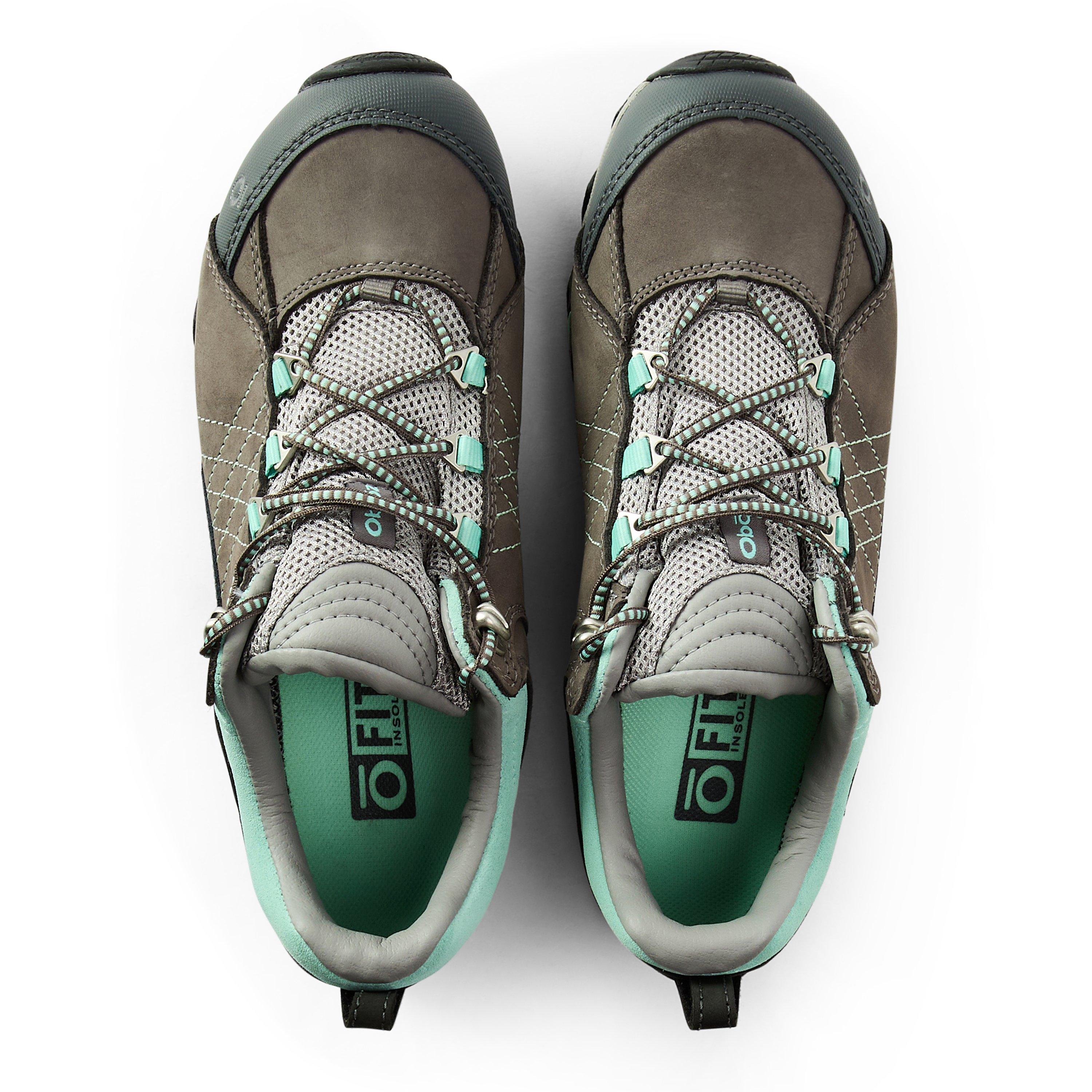 Charbon/Plage - Oboz - Kids' Hiking Waterproof Shoes - 4